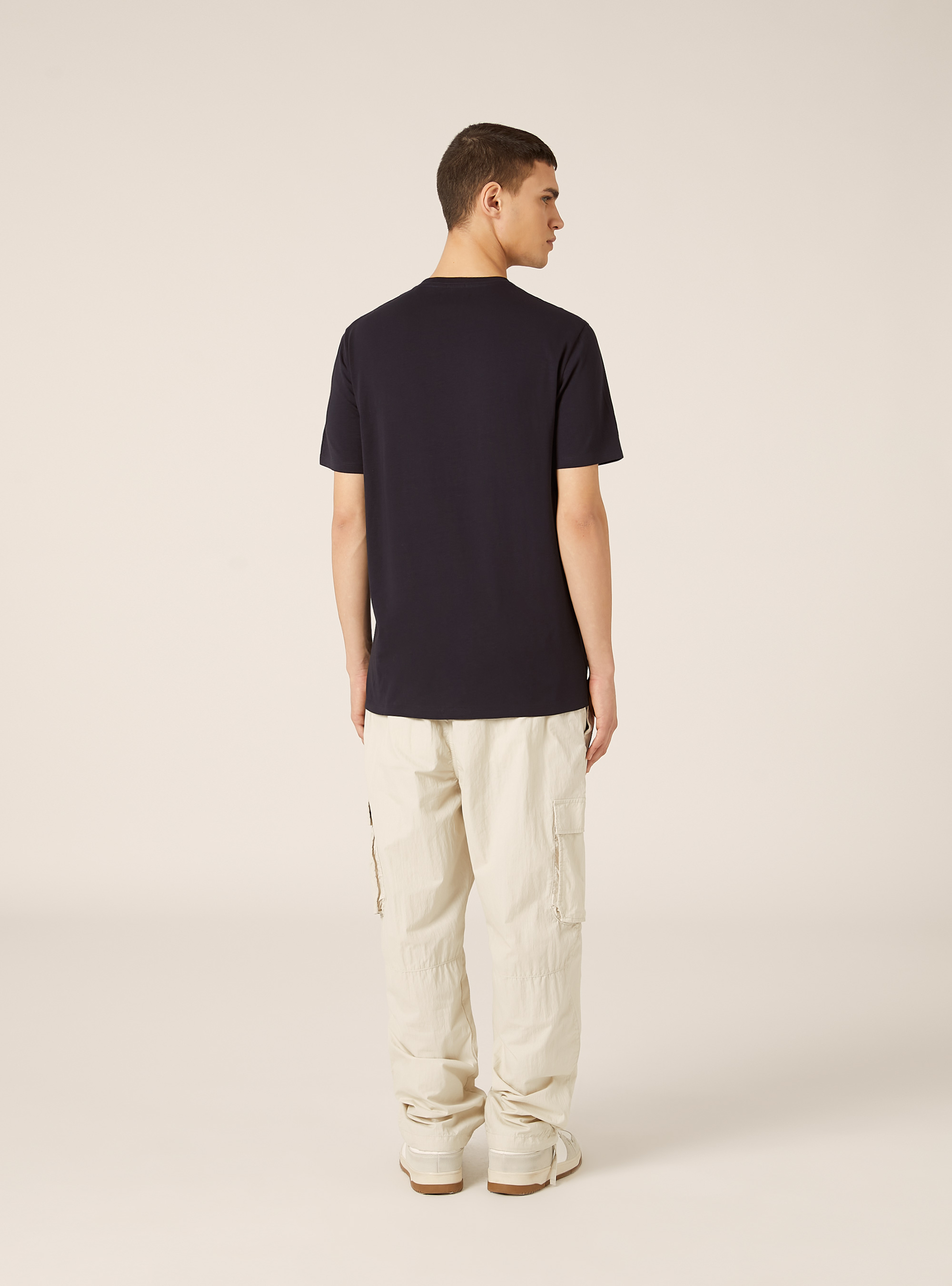 Maglietta girocollo basica, NA1 NAVY DARK