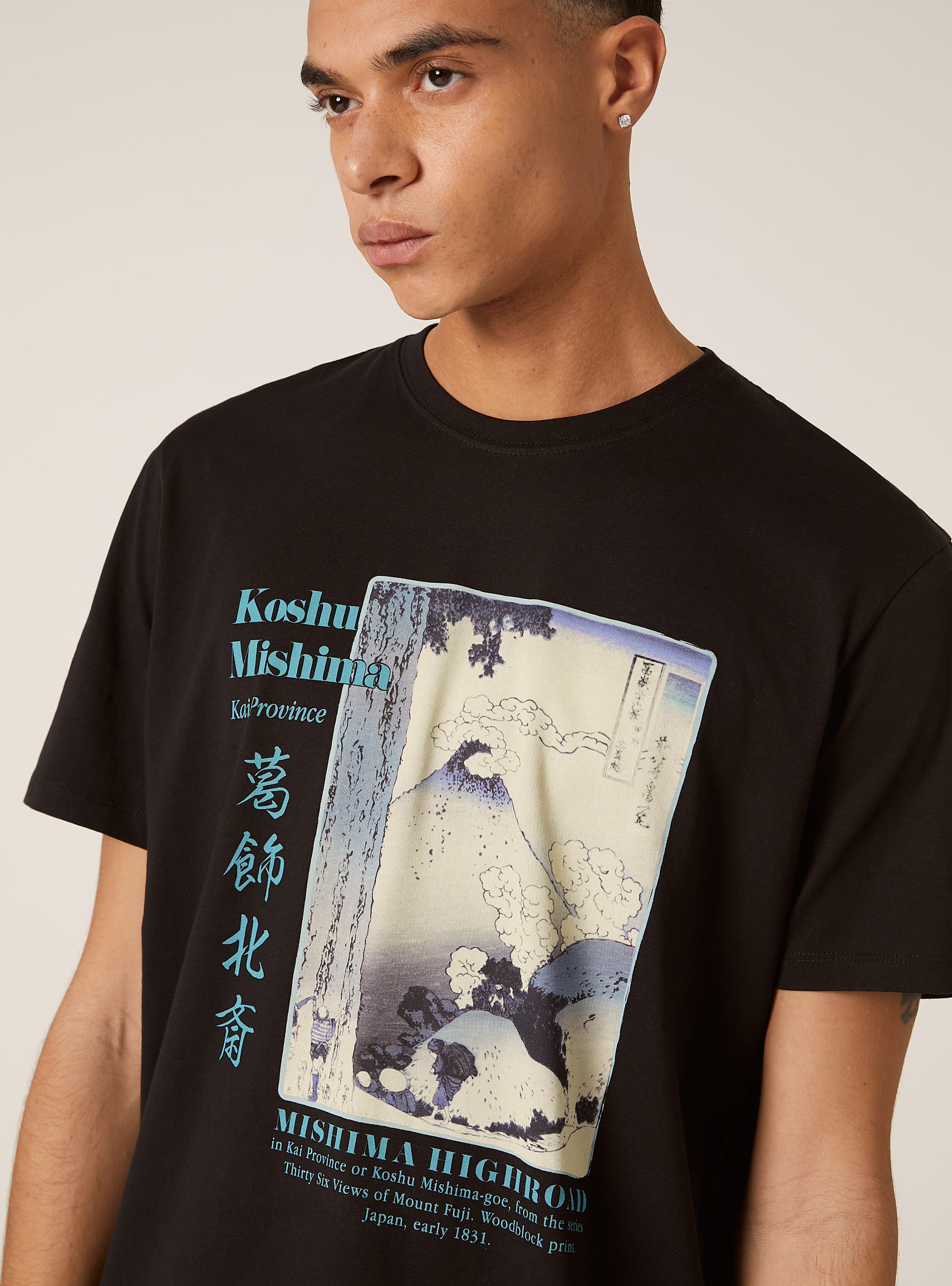 Art Collection / Alcott regular fit T-shirt, BK1 BLACK