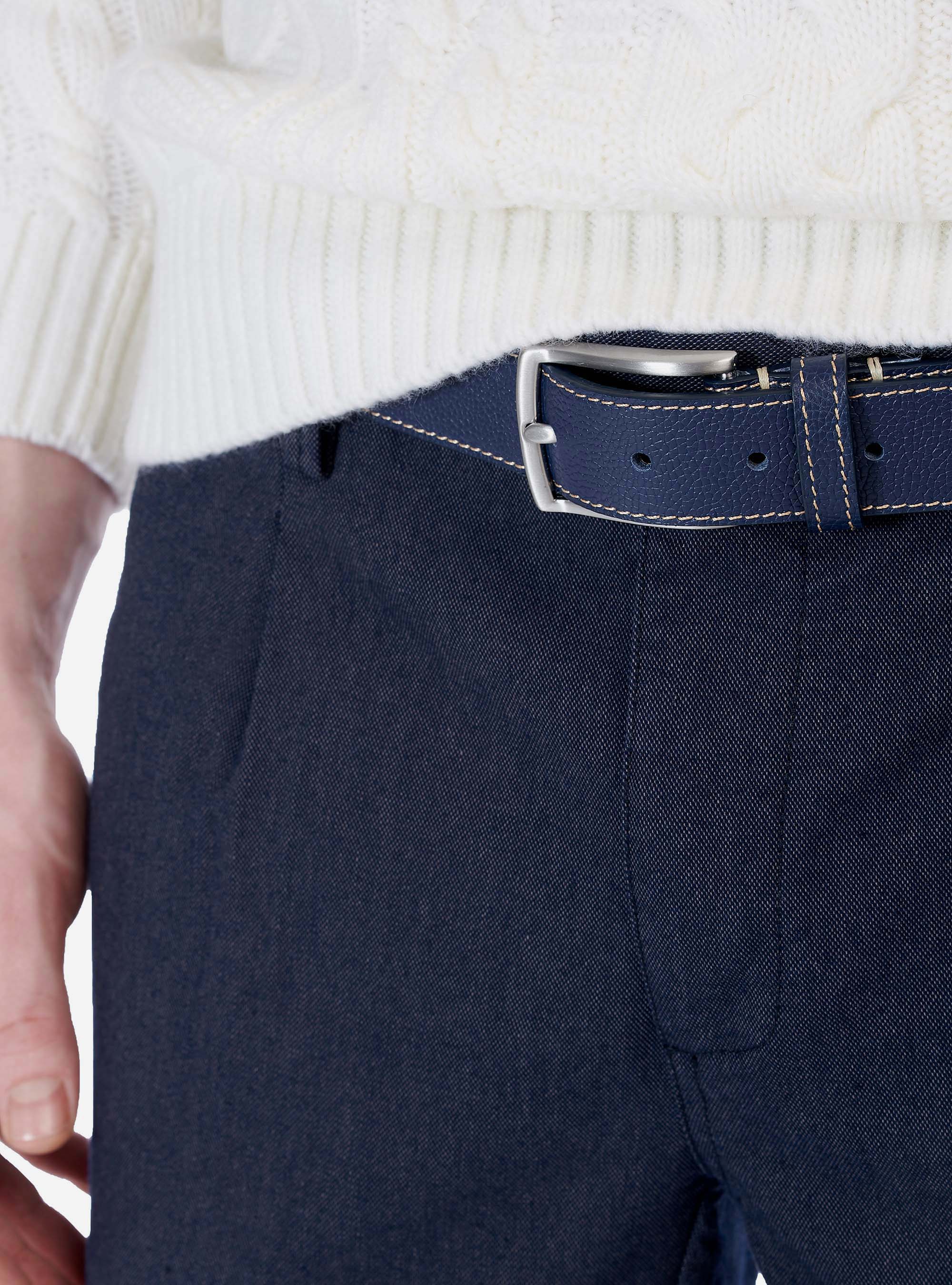 Cintura di pelle, BLU