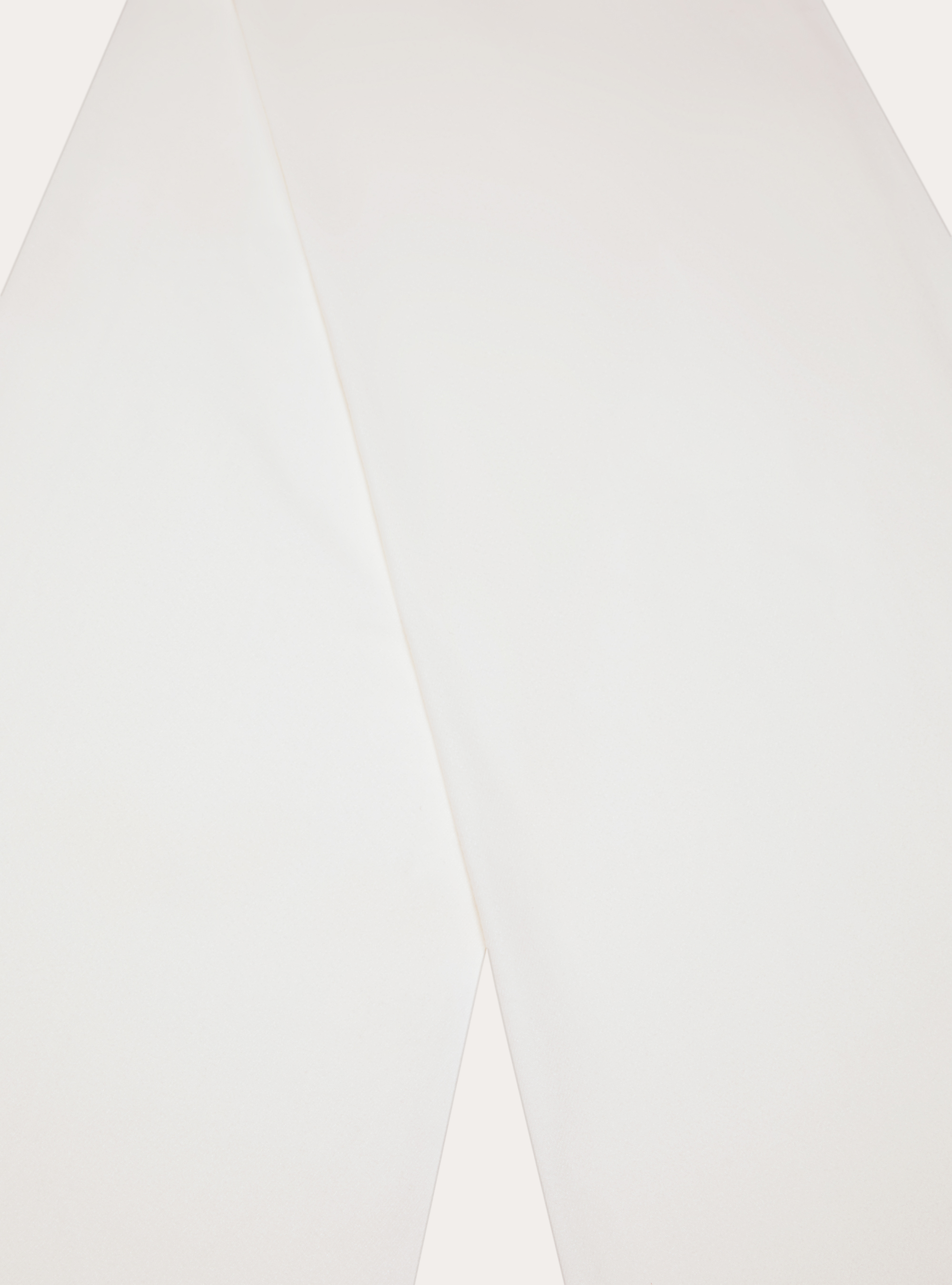 Sciarpa tinta unita con frange, WH2 WHITE