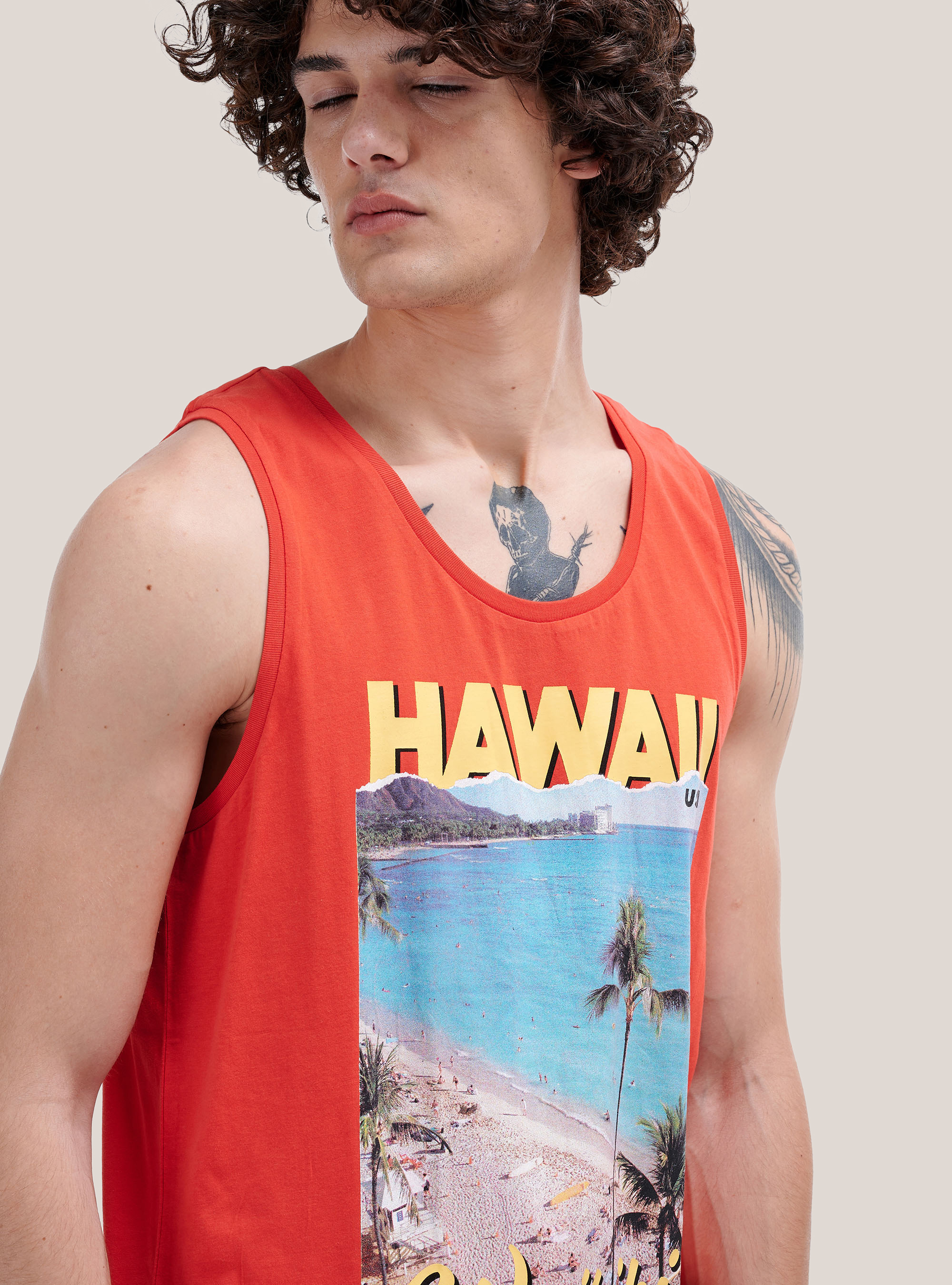 Printed top tank, C0045 CORAL