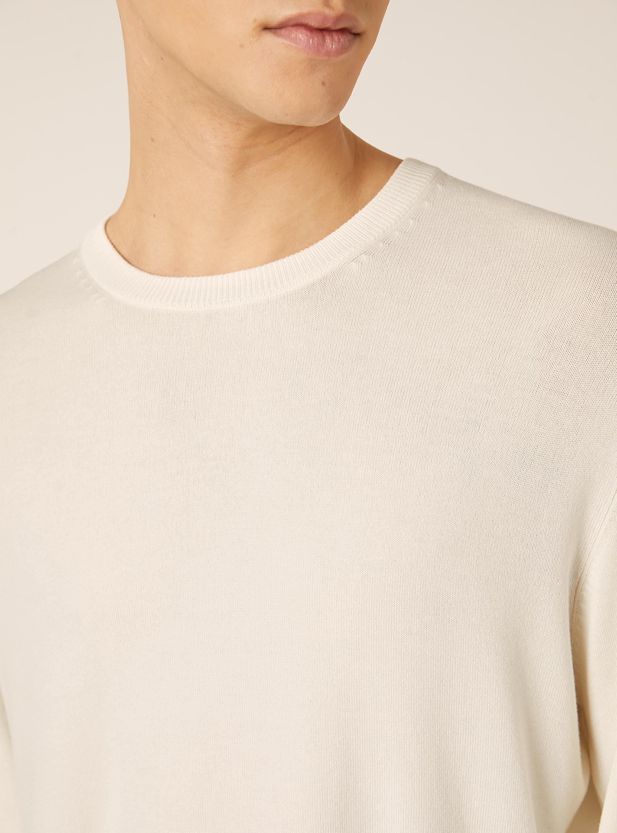 Sleeveless pullover in sustainable Ecovero viscose, WH1 OFF WHITE