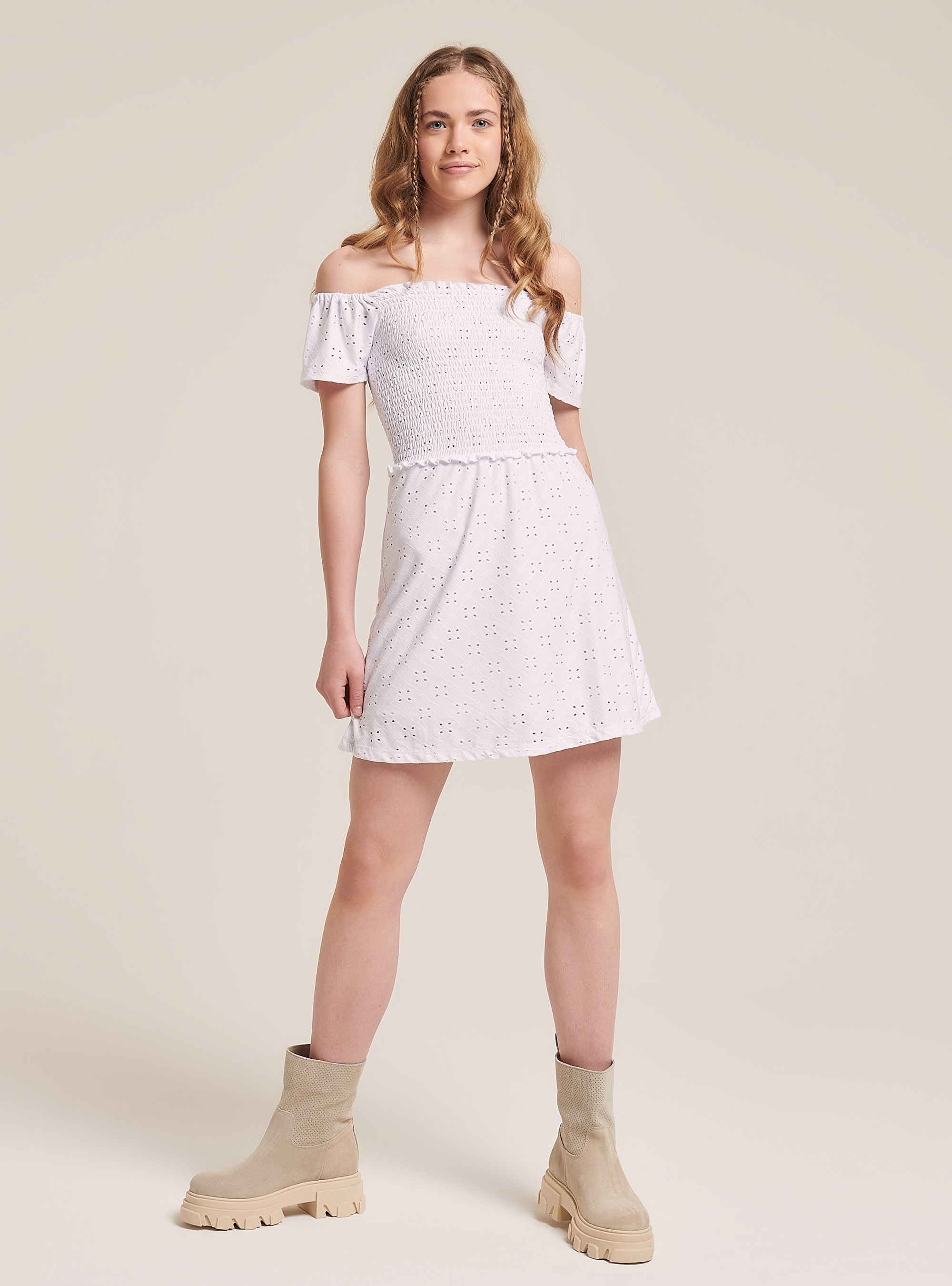 Robe sales décolleté bateau