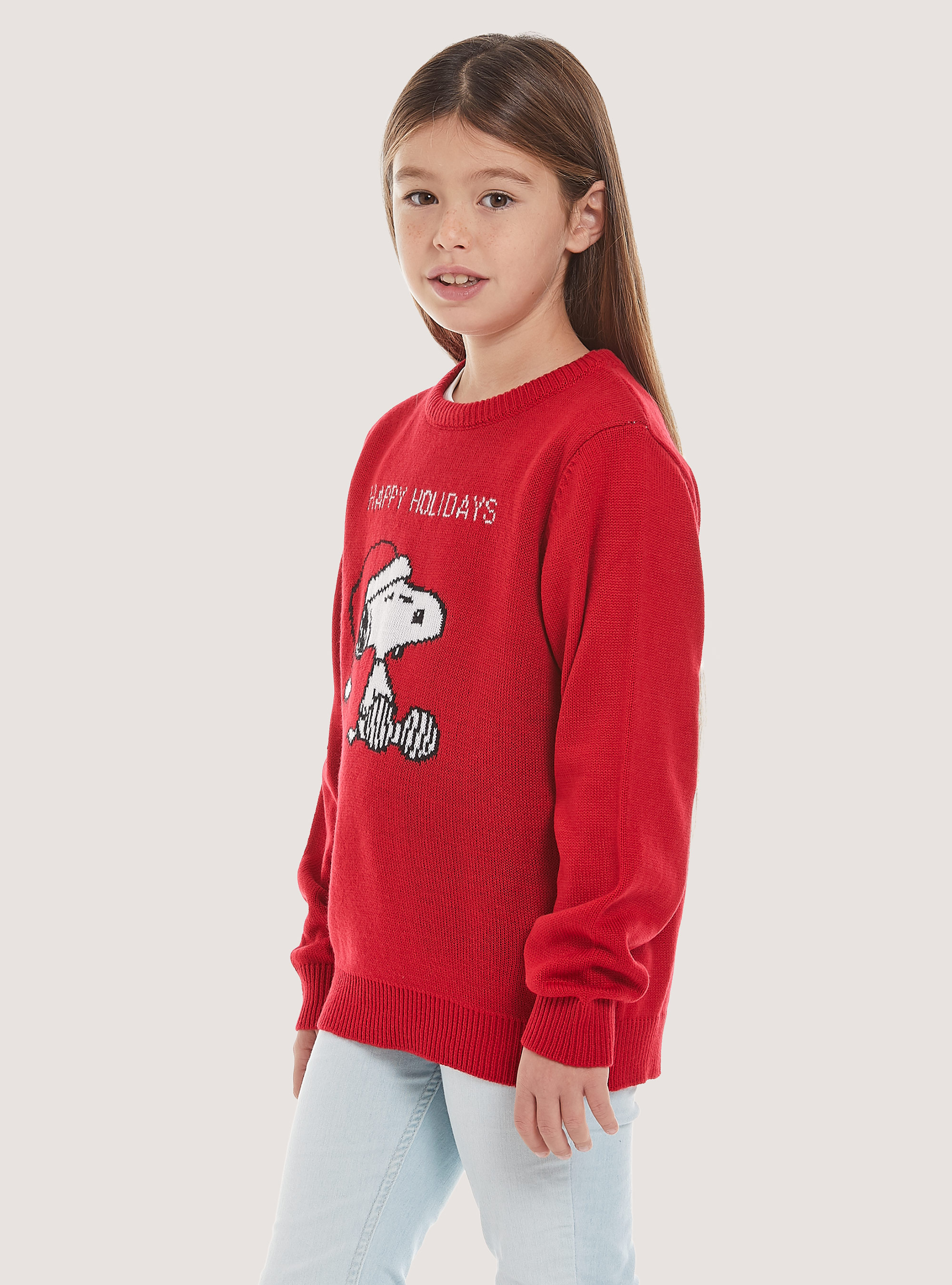 Pullover Peanuts x Christmas Family Collection, RD2 RED MEDIUM