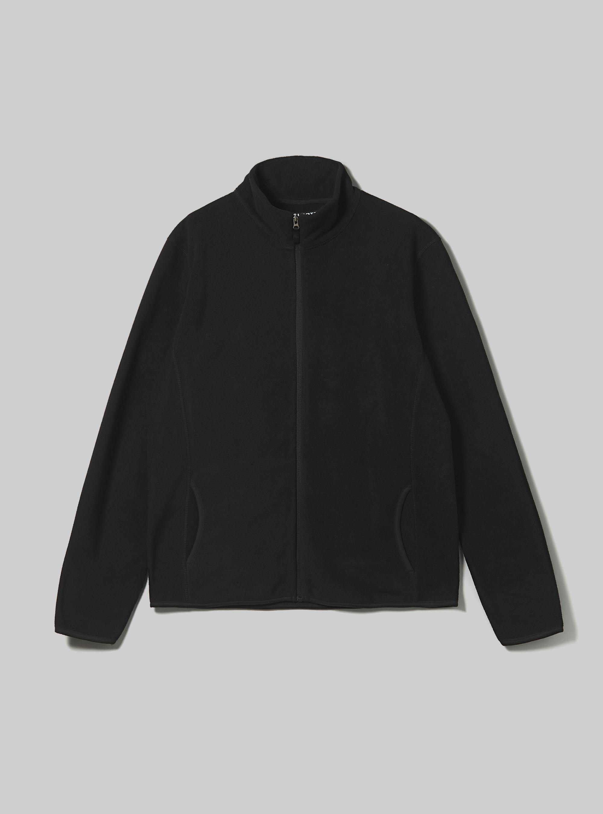 Cardigan polar fleece, BK1 BLACK