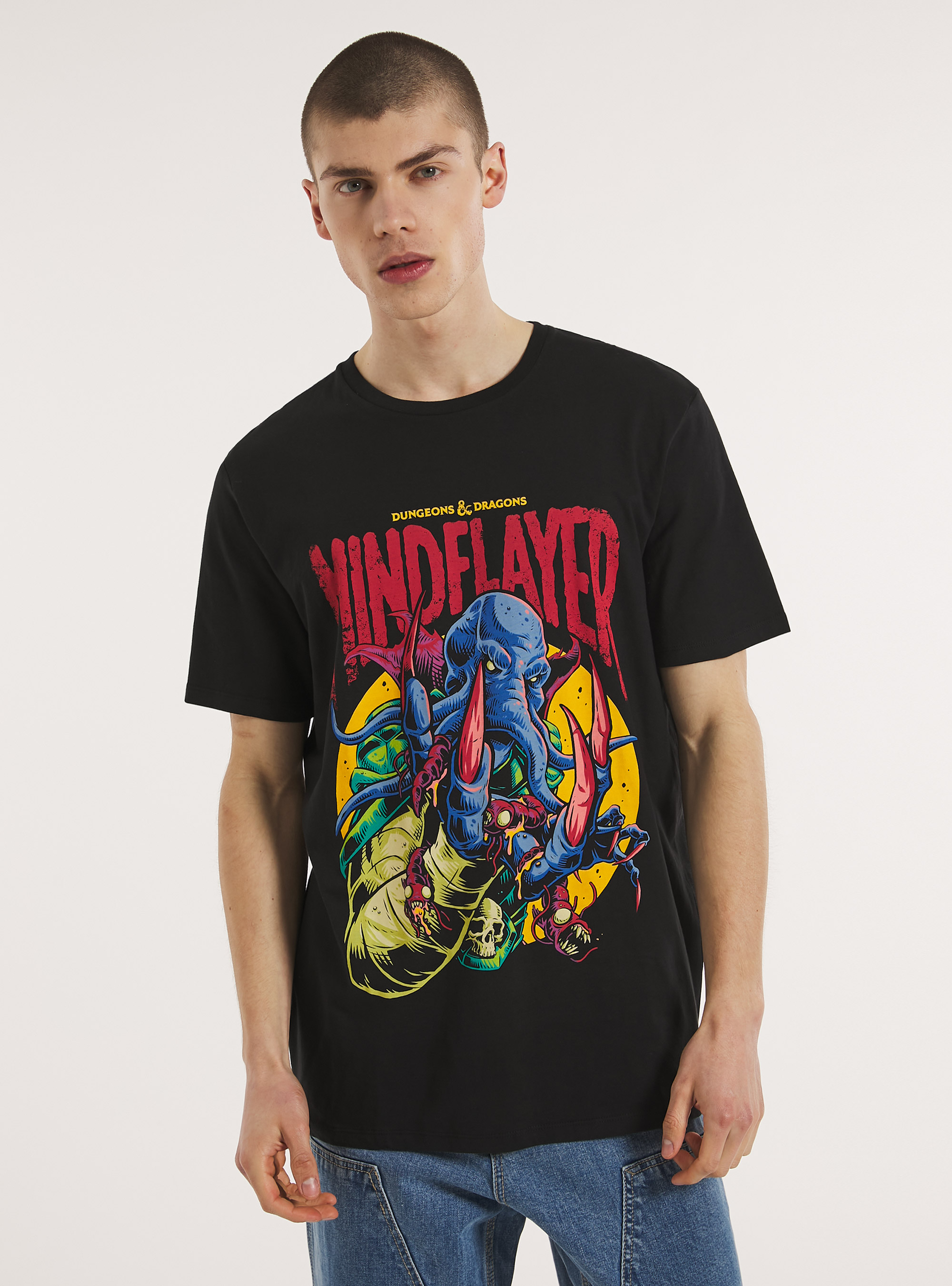 Camiseta Dungeons & Dragons / Alcott, BK1 BLACK