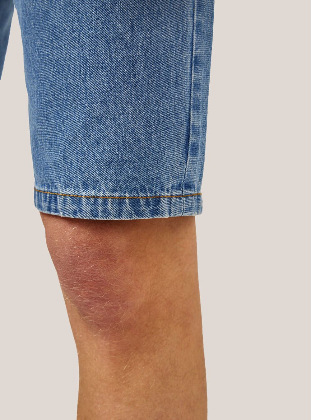 Bermuda in denim slim fit, BLU