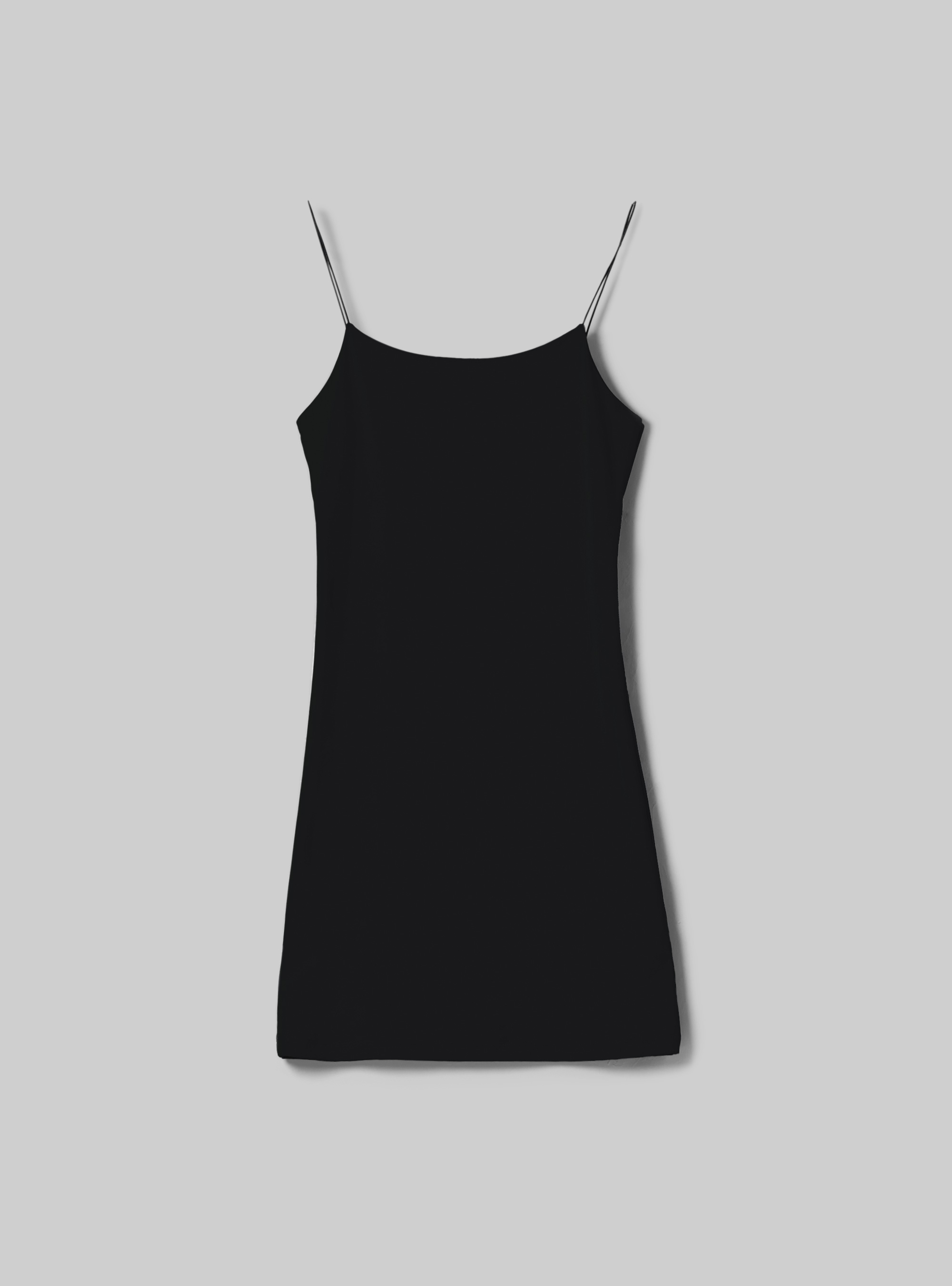 Solid-coloured dress with braces, BK1 BLACK