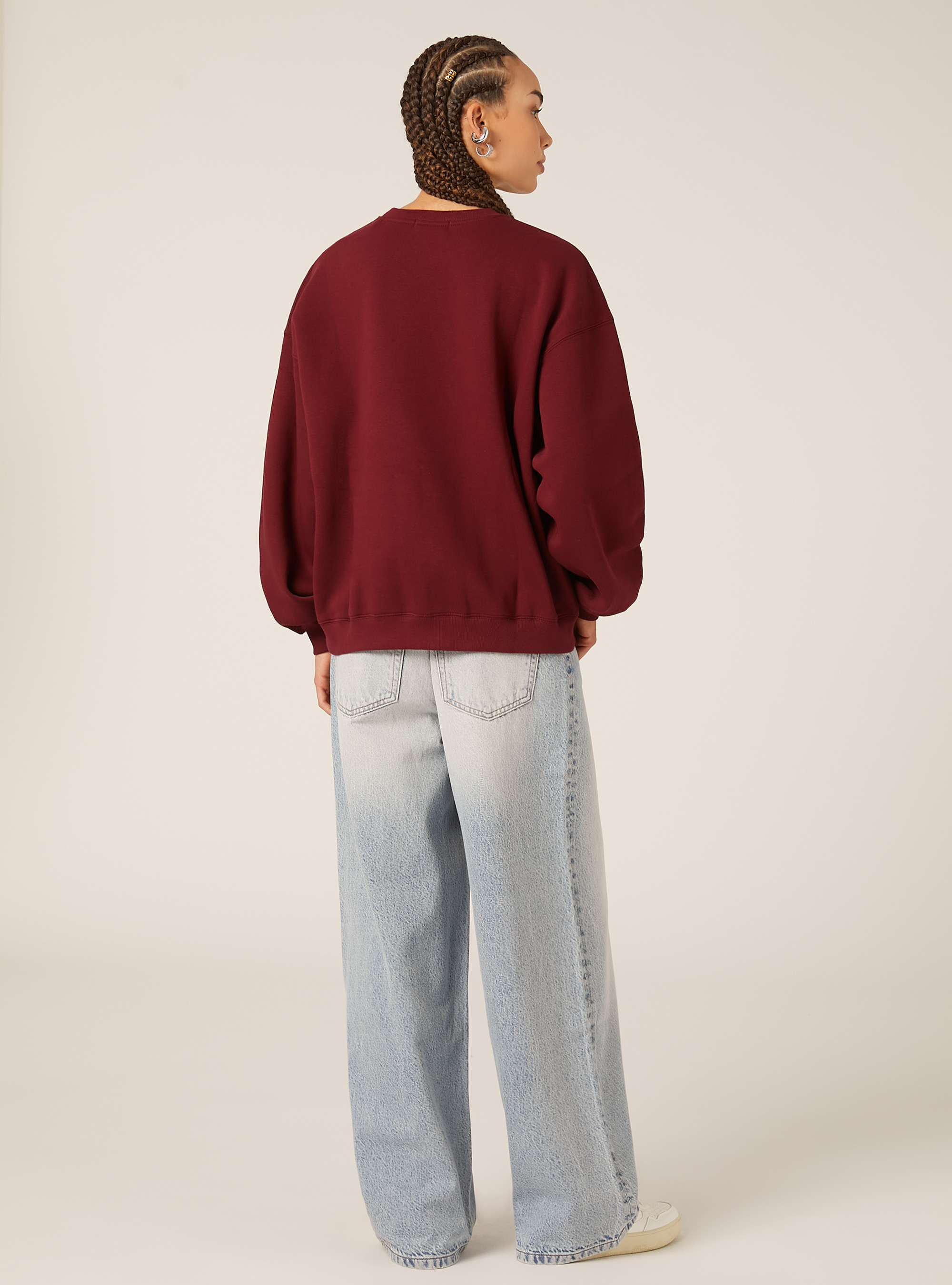 Harvard / Alcott Sweatshirt, BO1 BORDEAUX DARK