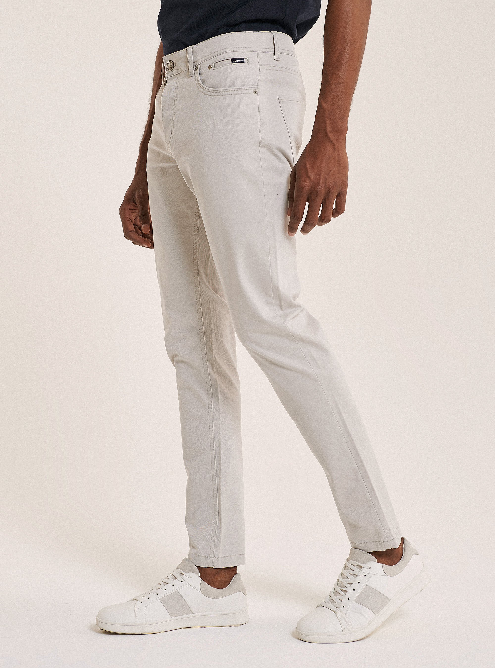 Pantaloni skinny fit in cotone riciclato | Alcott | Pantaloni Uomo