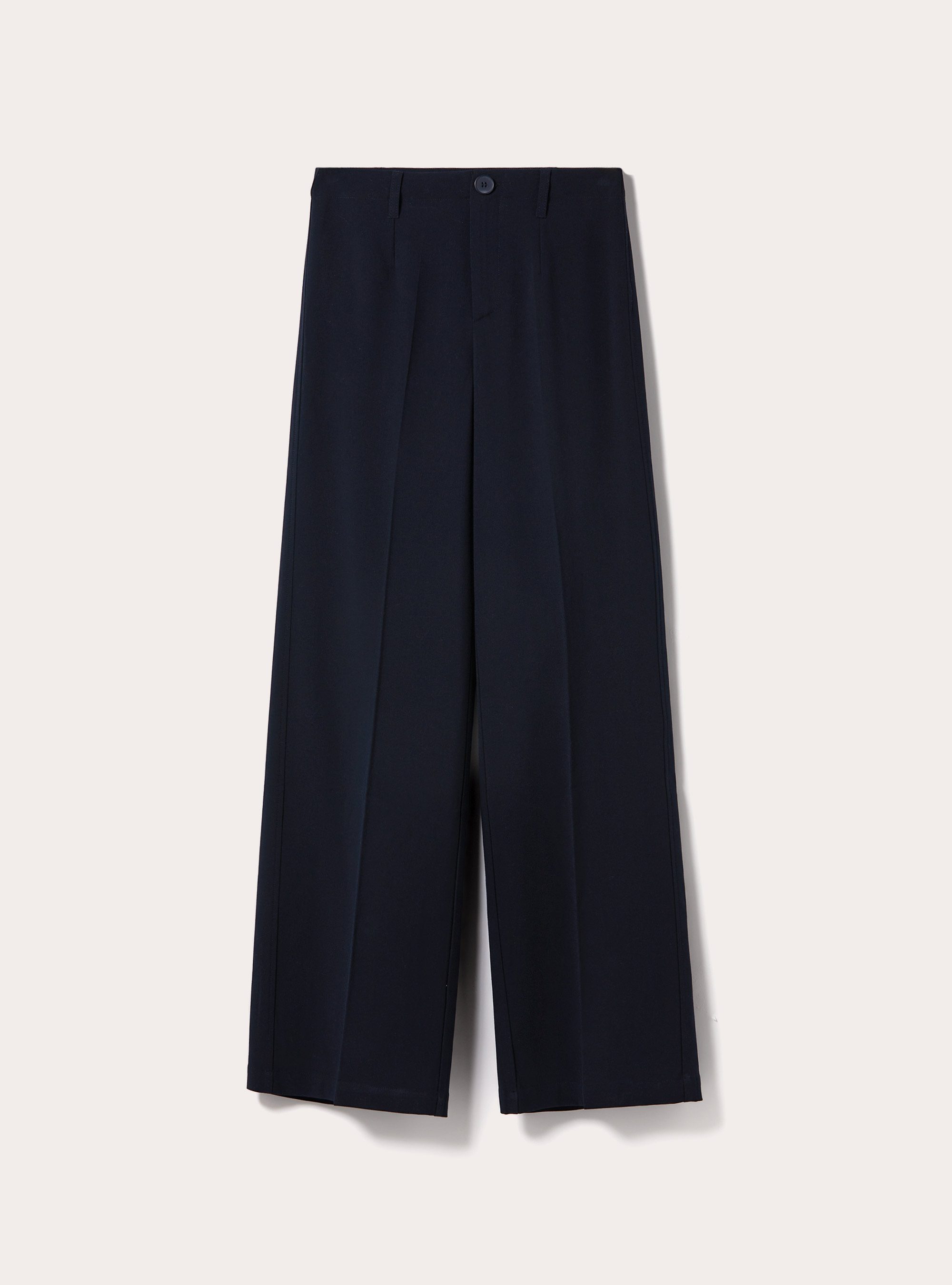 Straight leg wide leg tailored trousers, NA1 NAVY DARK