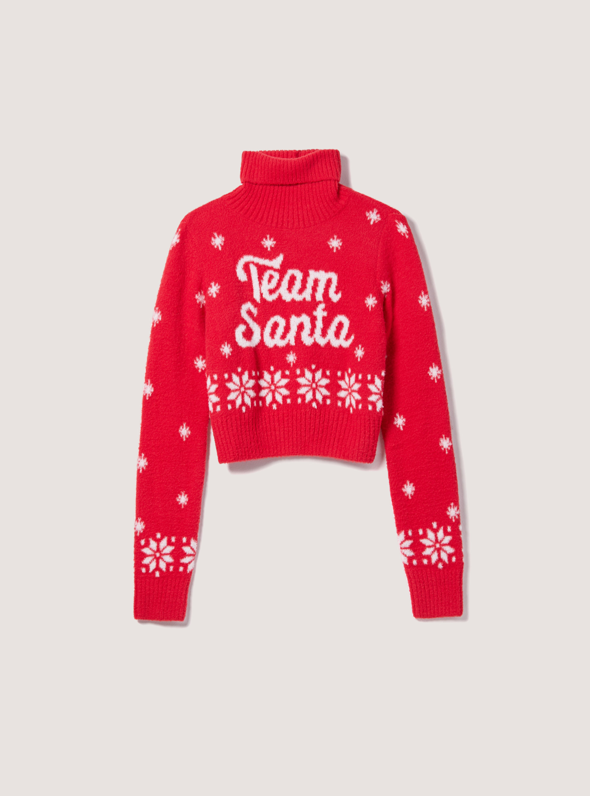 Cropped pullover Christmas Collection, RD2 RED MEDIUM