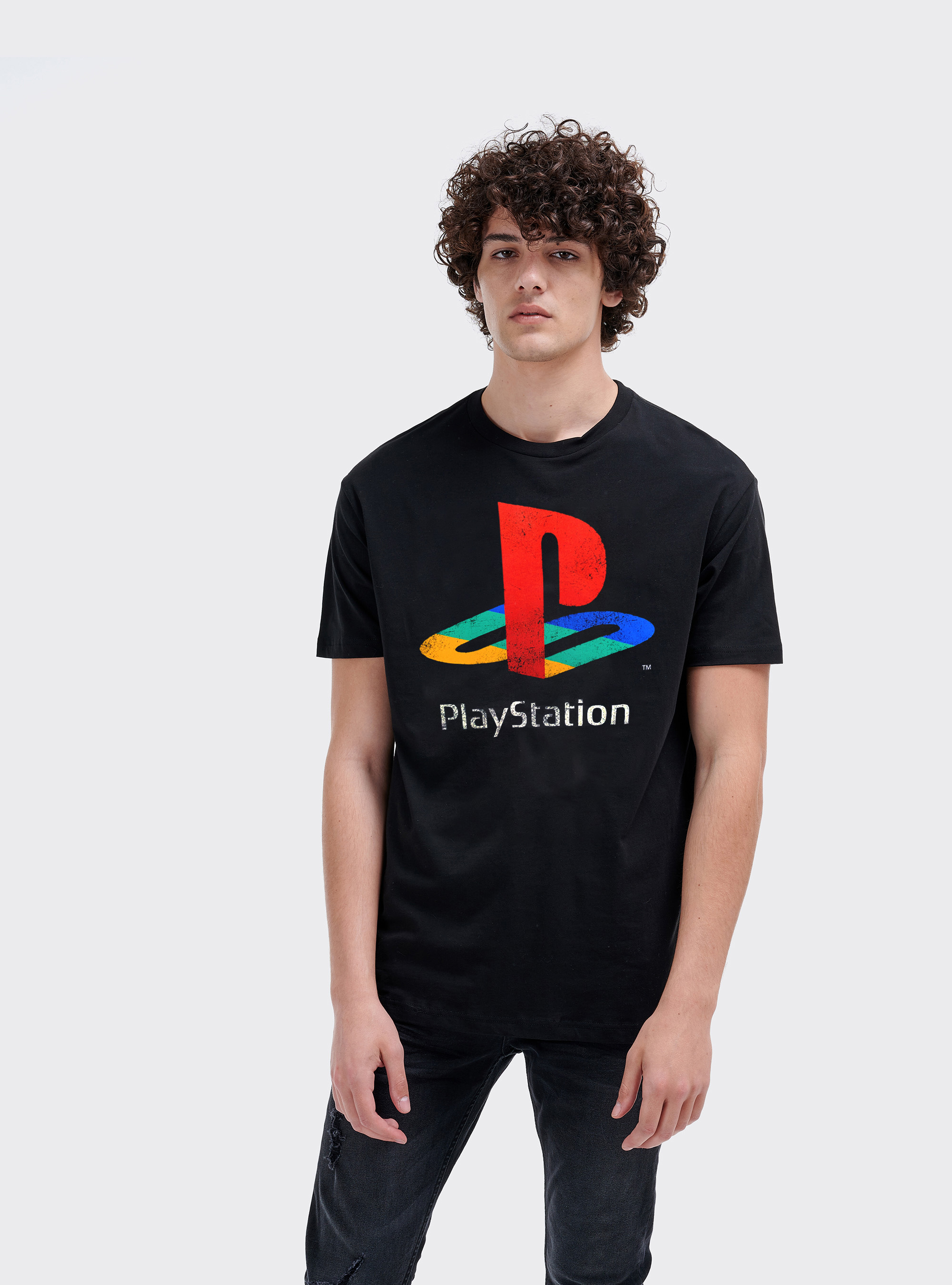 T-shirt Play Station pour Alcott, C101 BLACK