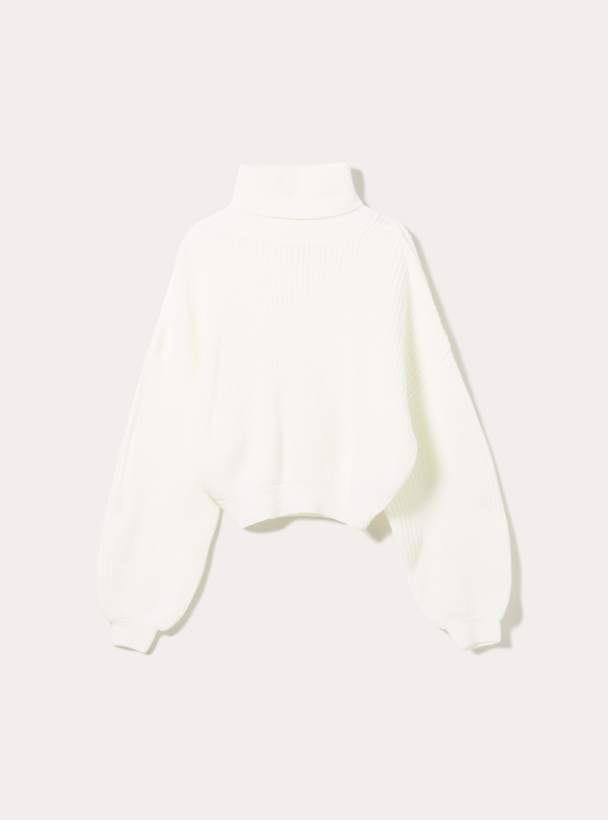 Maglia a collo alto, WH1 OFF WHITE