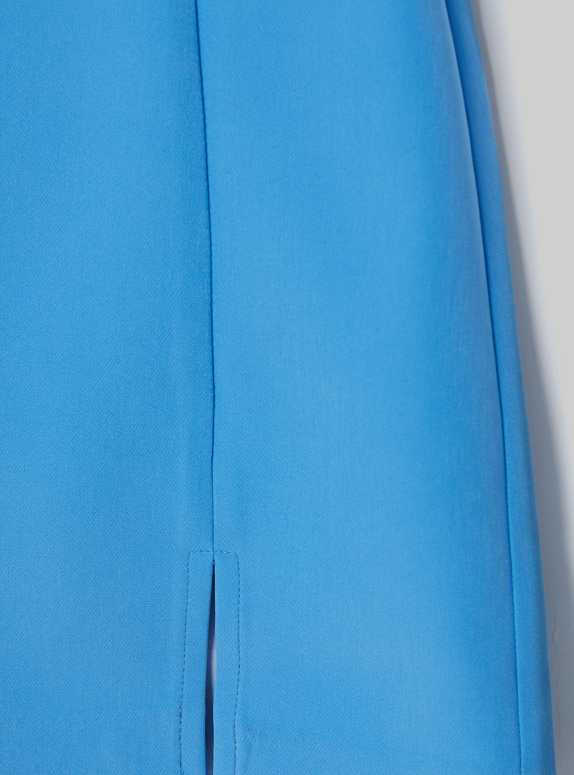 Minigonna con spacco laterale, AZ1 AZZURRE DARK