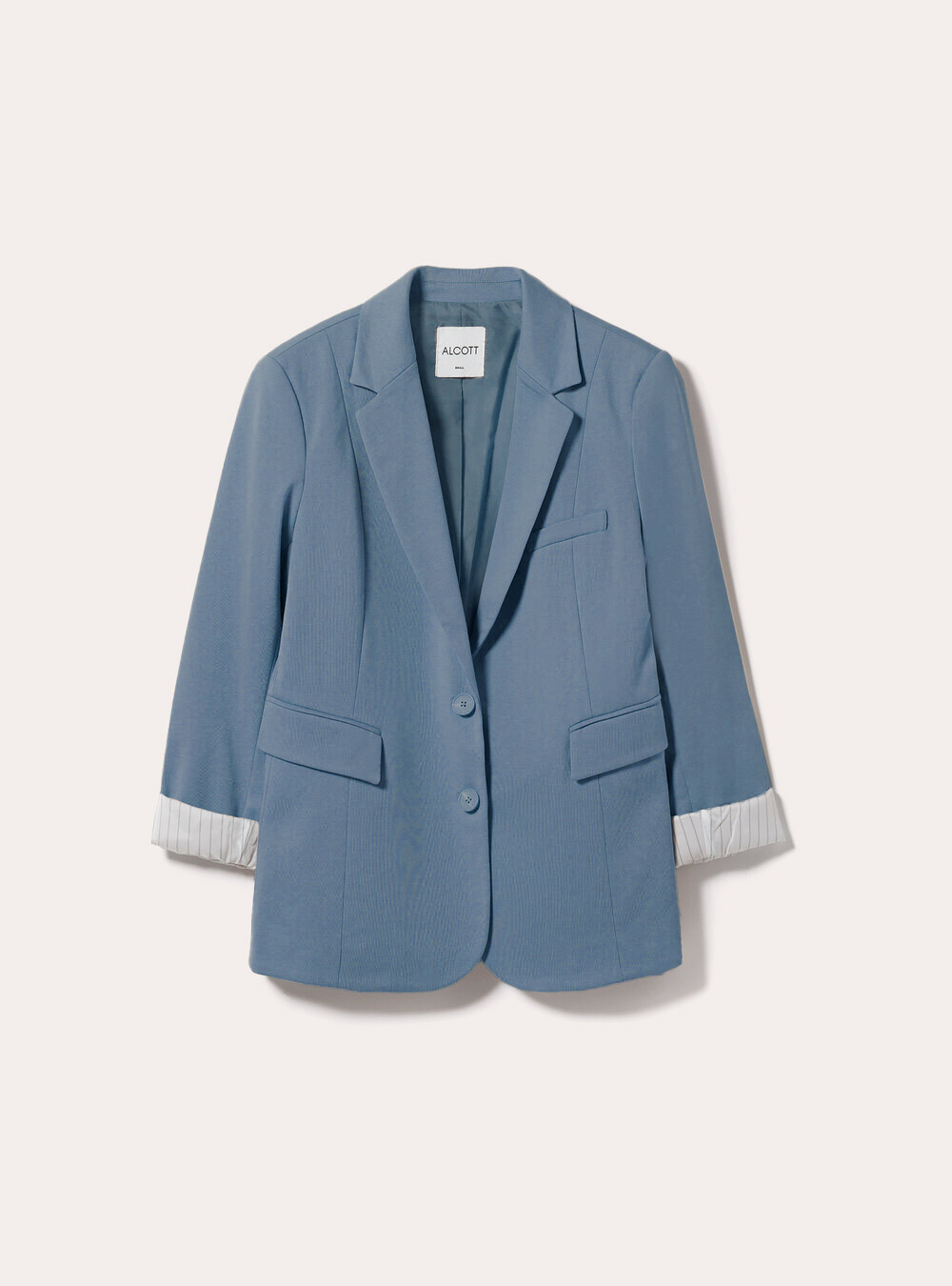 Jersey blazer, AZ2 AZURE MEDIUM