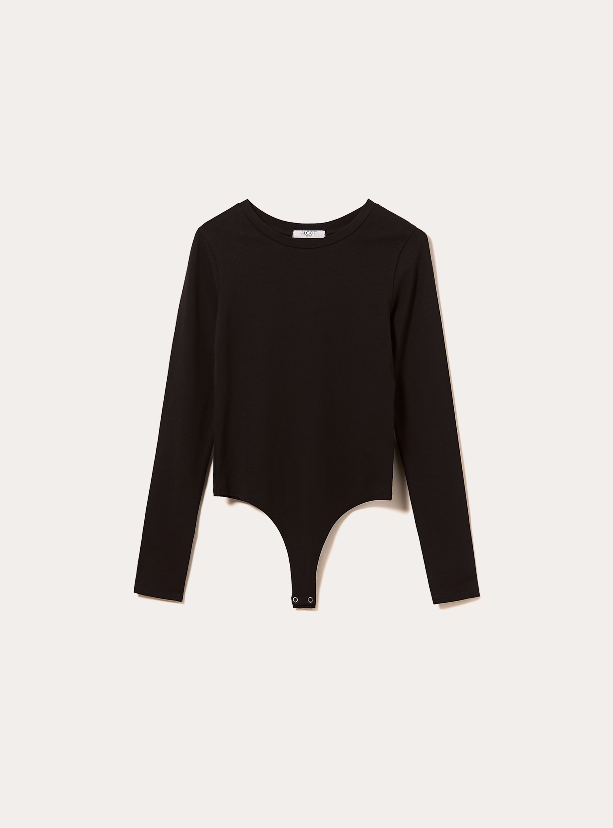 Body de manga larga, BK1 BLACK