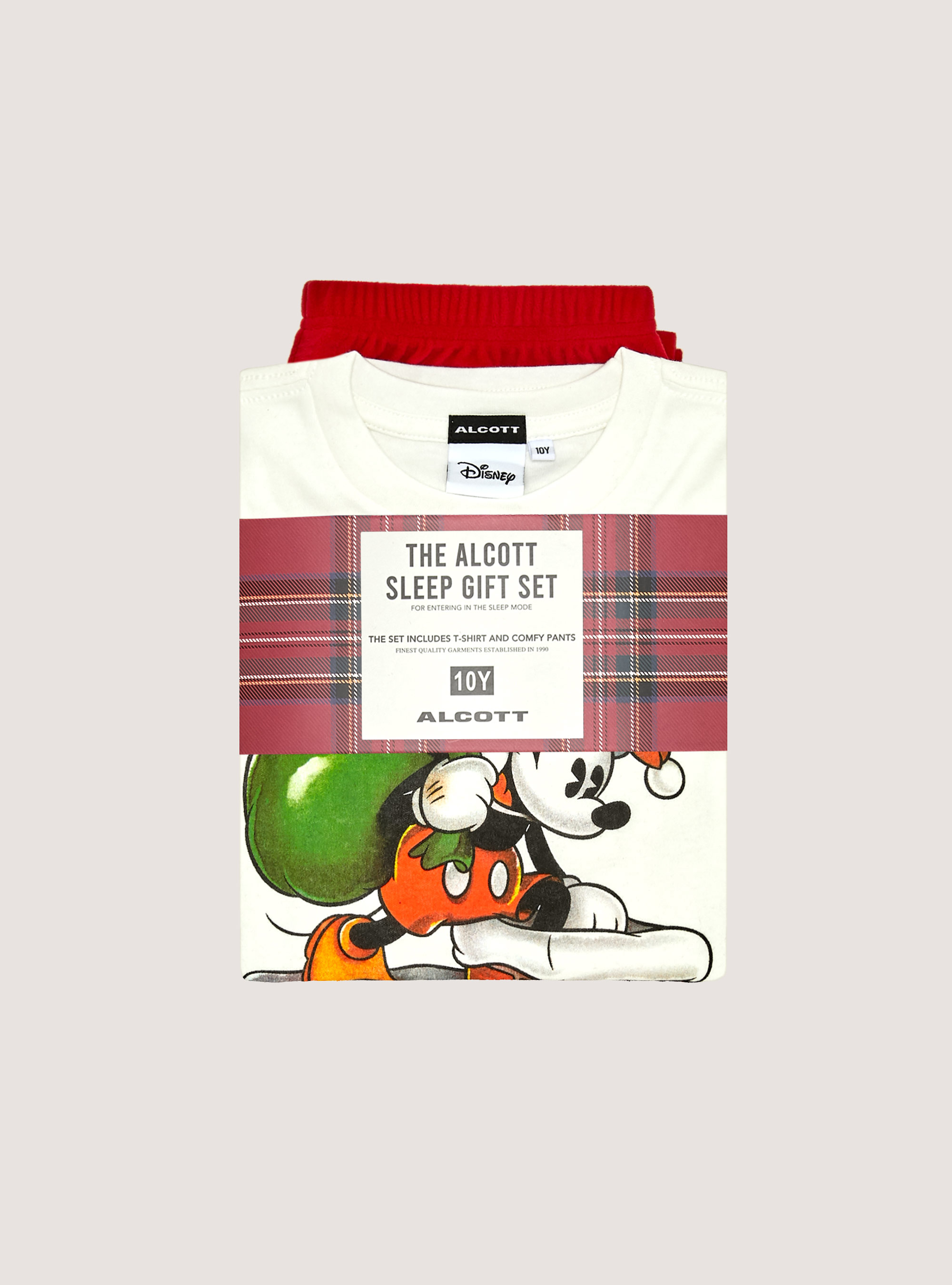 Disney x Christmas Family Collection pajamas, WH2 WHITE