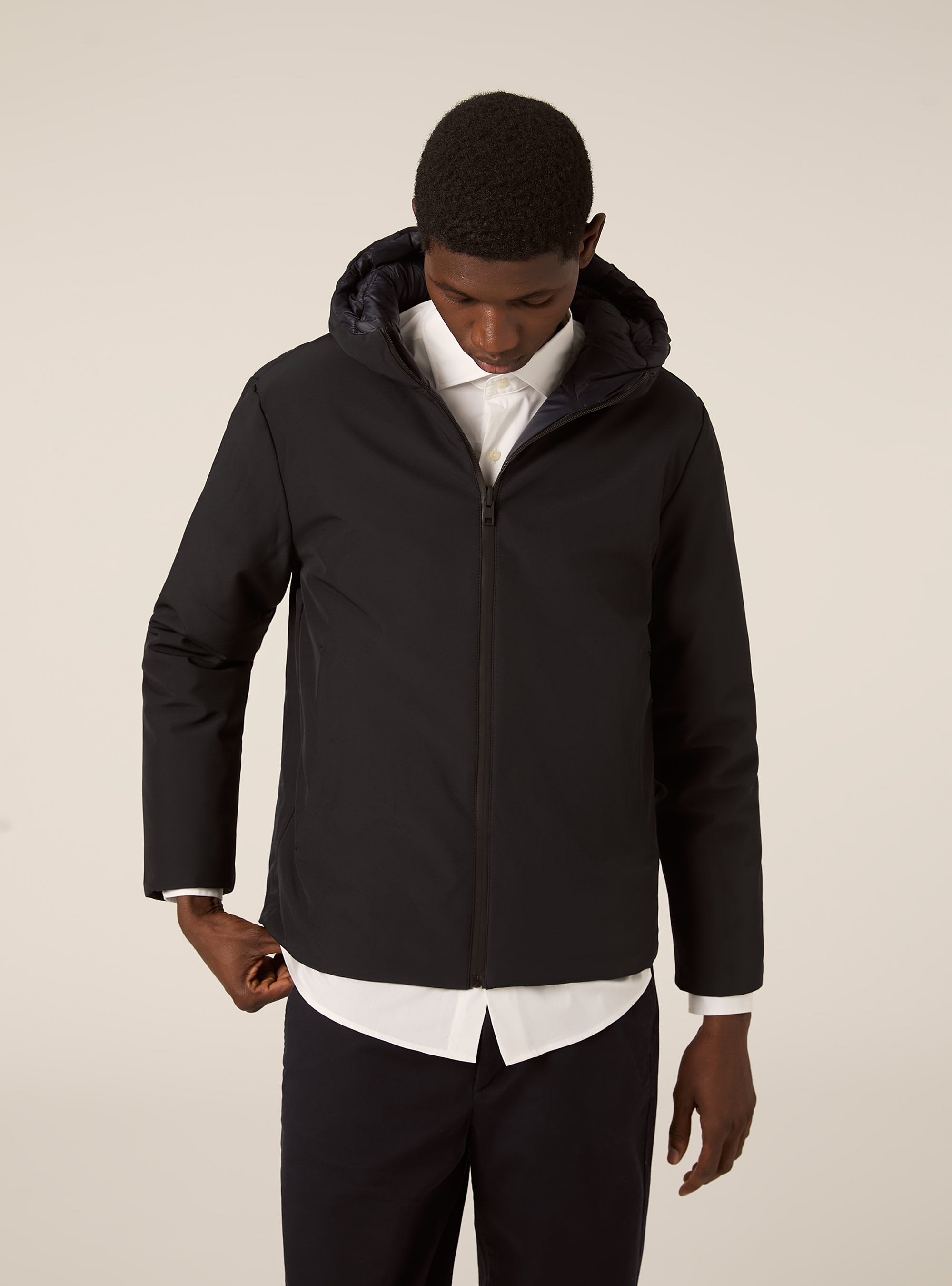 Giubbotto imbottitio reversibile, NA1 NAVY DARK