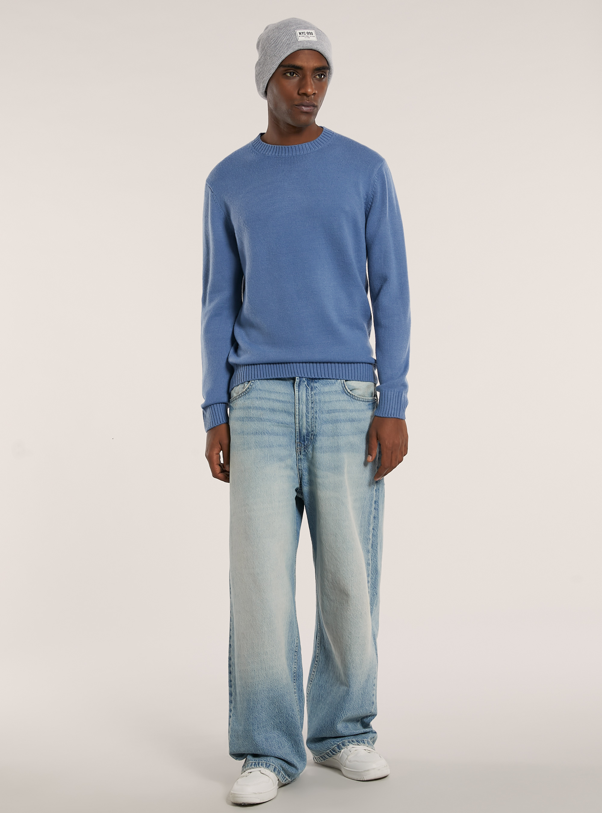 Maglione girocollo, IN2 INDIGO MEDIUM