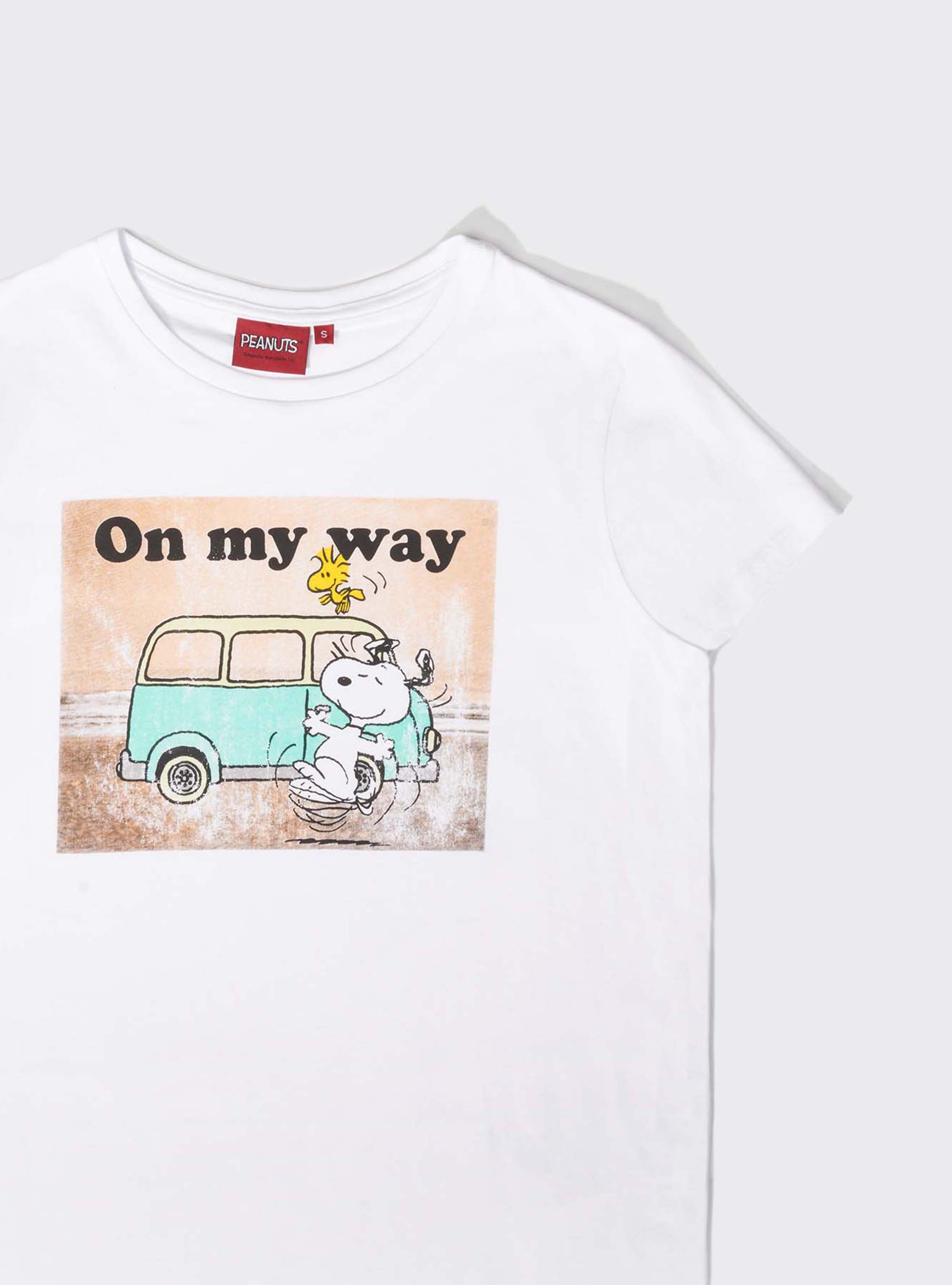 Maglietta Snoopy x Alcott, BIANCO