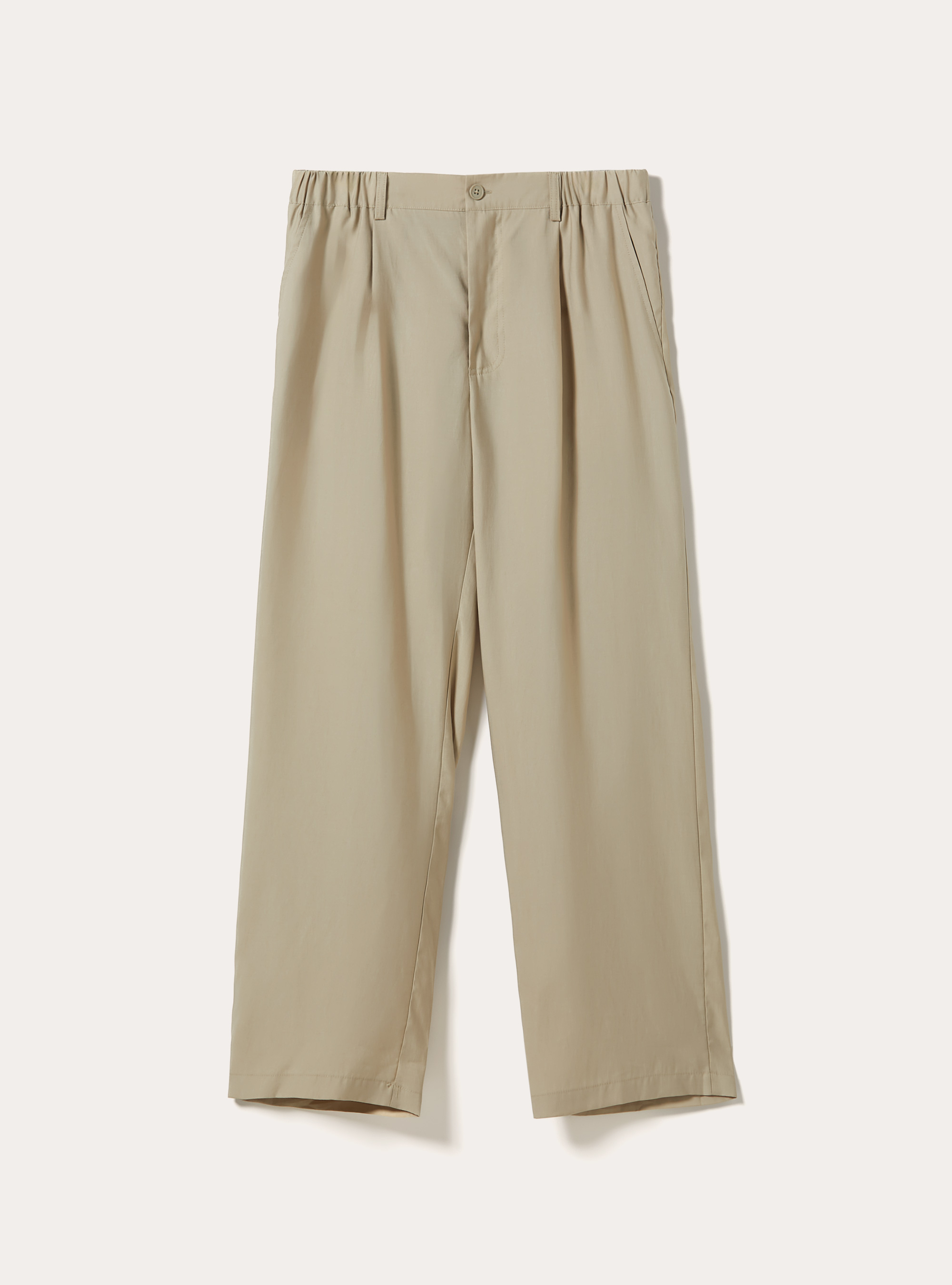 Pantalon Ample et Fluide, BG2 BEIGE MEDIUM