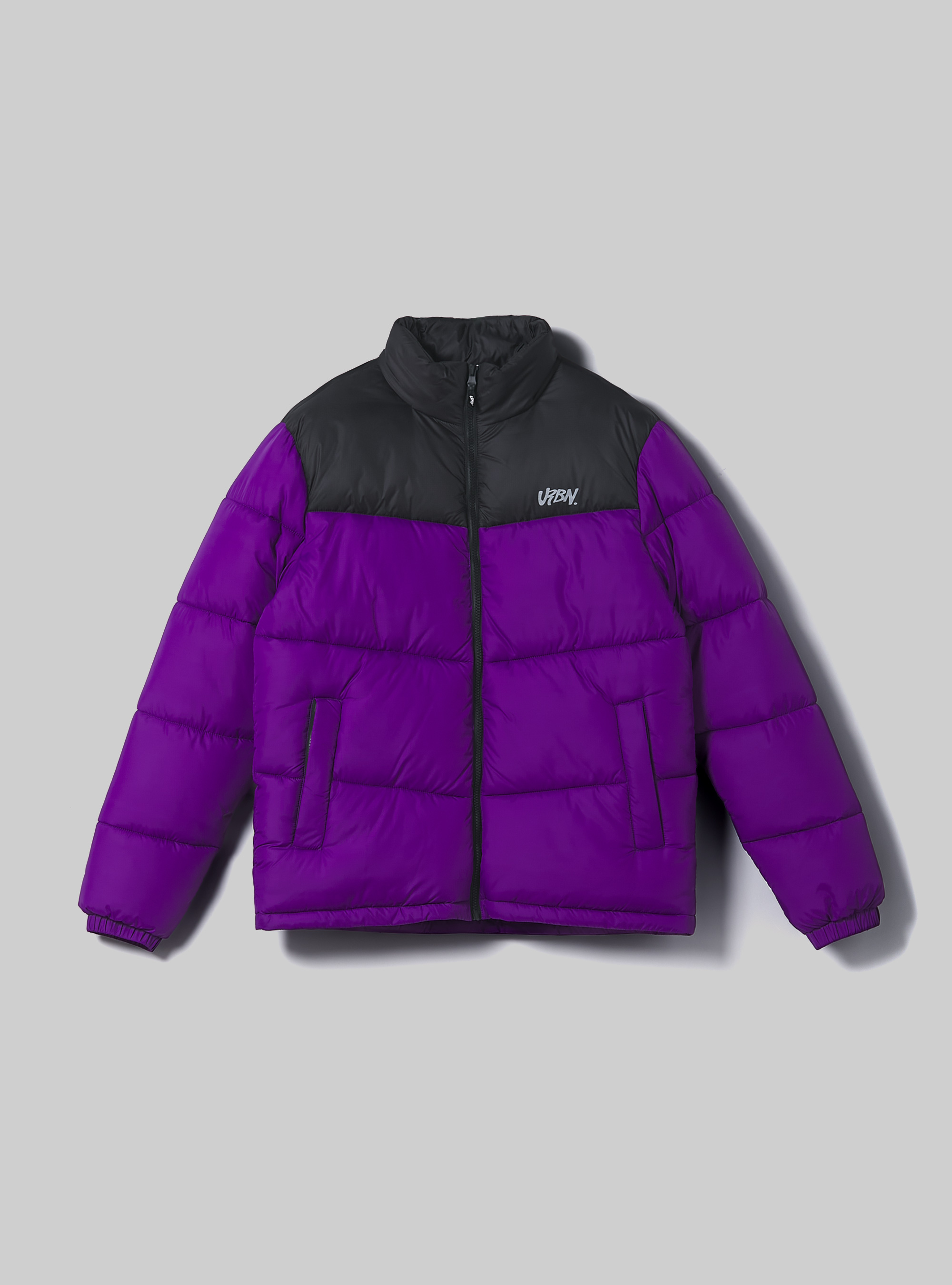 Colour block jacket, VI2 VIOLET MEDIUM