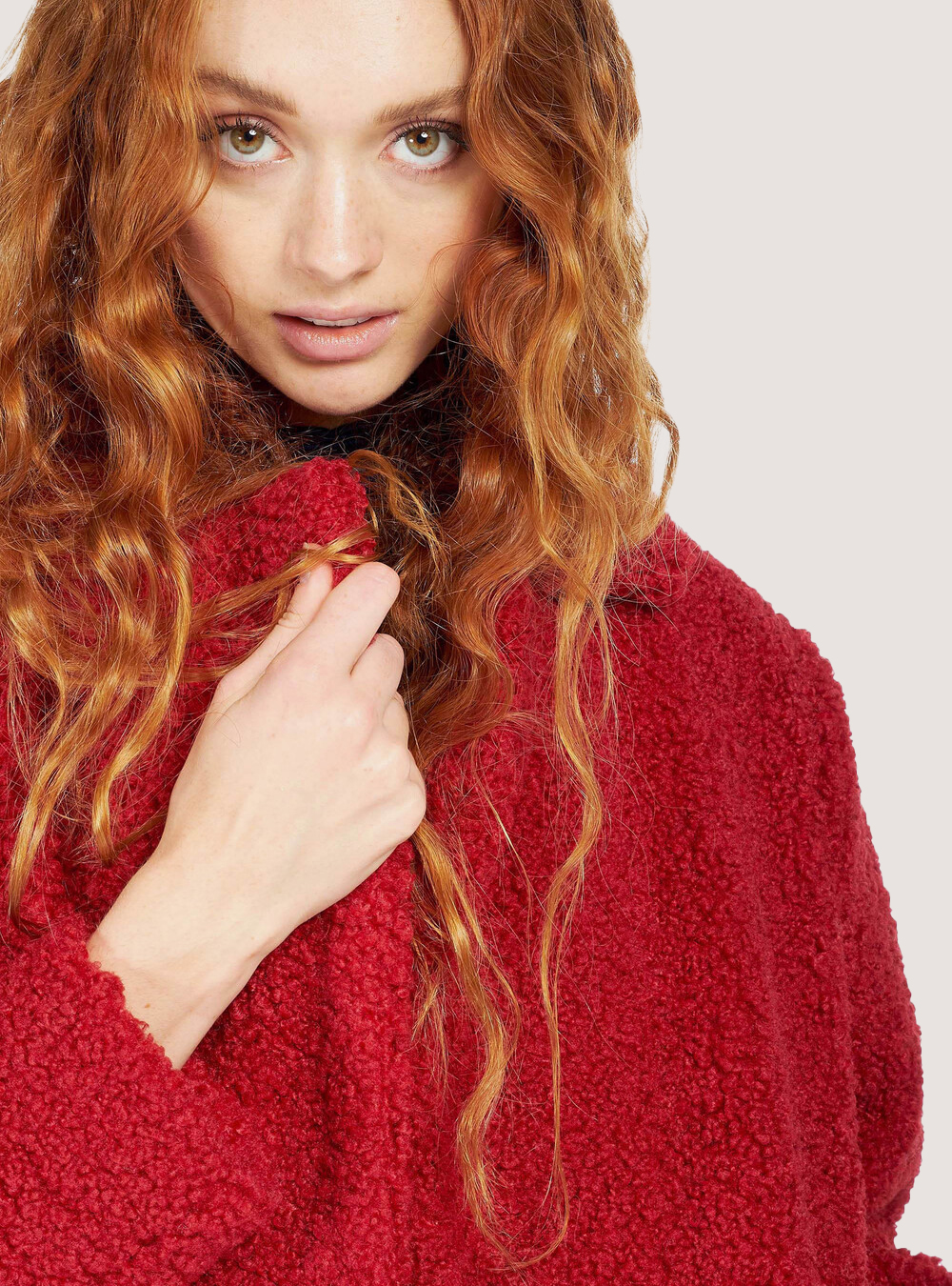 Cappotto doppio petto, ROSSO