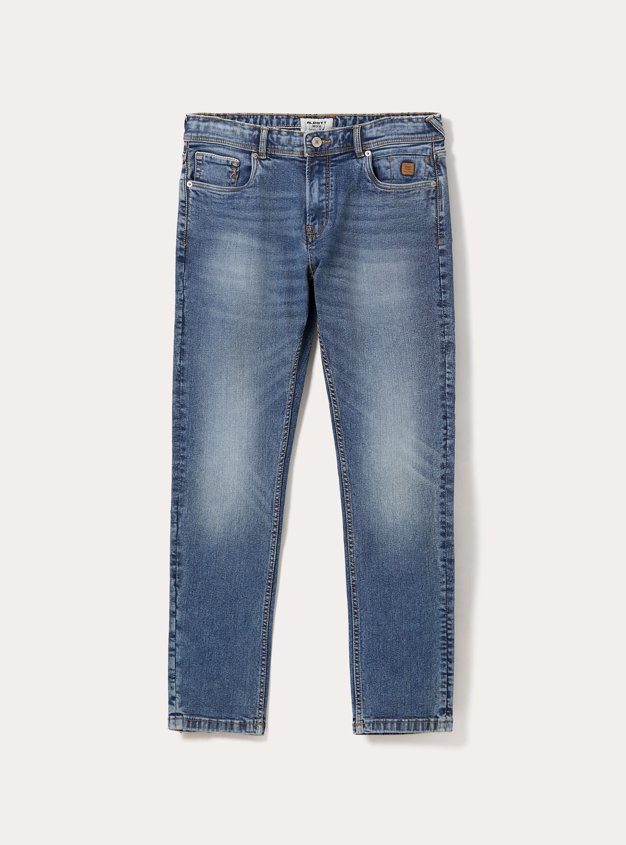 Jeans skinny fit, D004 MEDIUM LIGHT BLUE