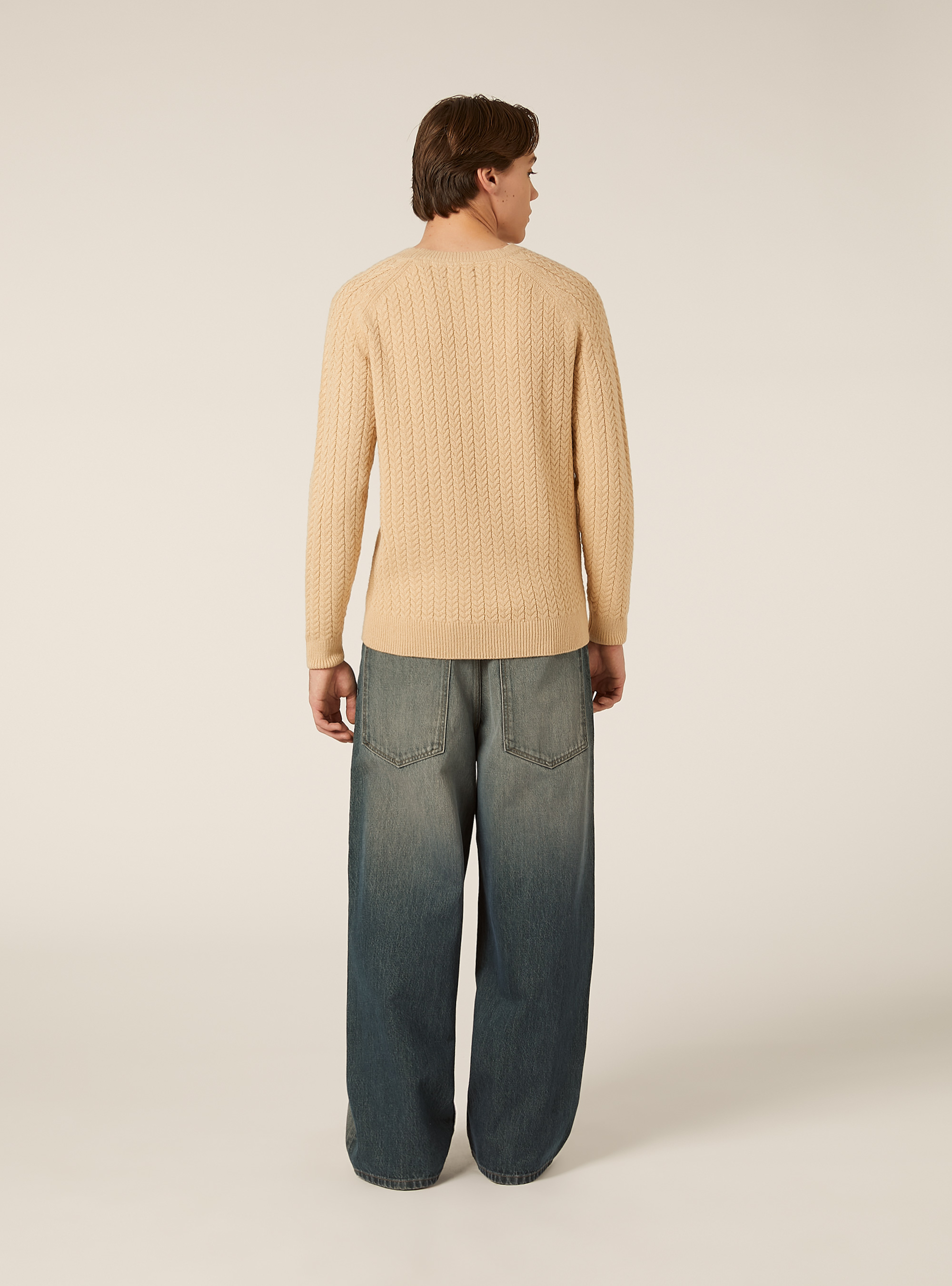 Maglione girocollo, TB2 TOBACCO MEDIUM