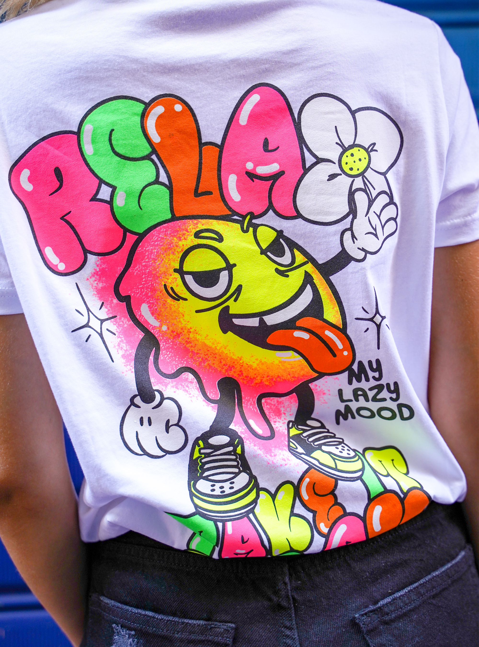 T-shirt avec impression Fancy Collection, WH2 WHITE