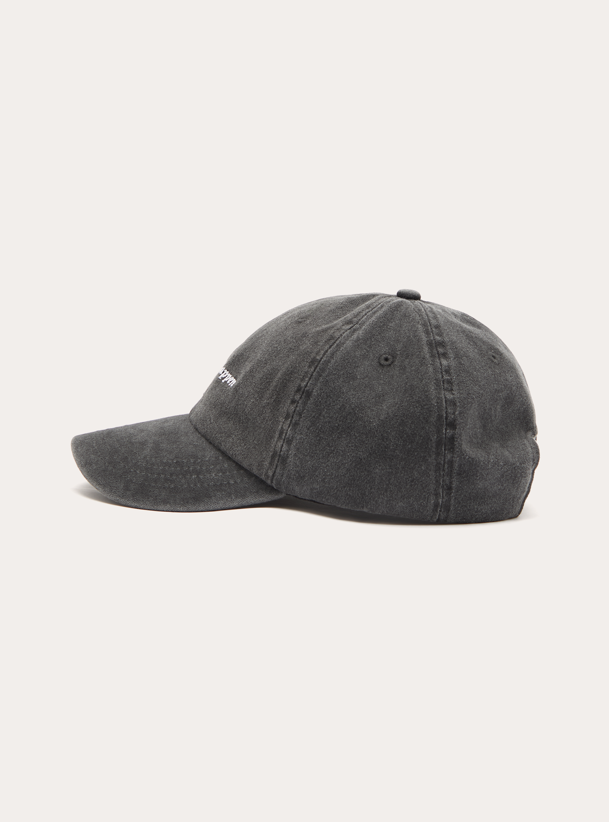 Casquette avec visière et broderie, BK1 BLACK