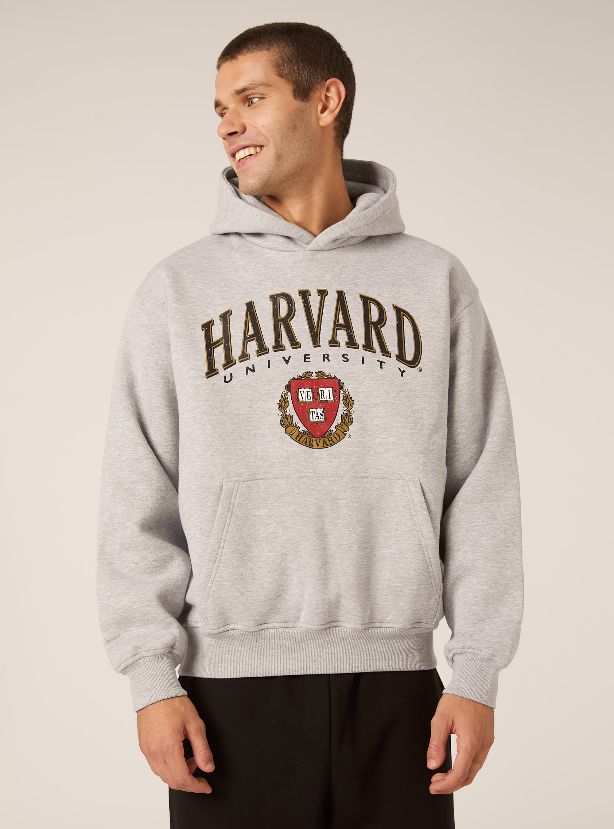 Harvard / Alcott Sweatshirt, MGY3 GREY MEL LIGHT