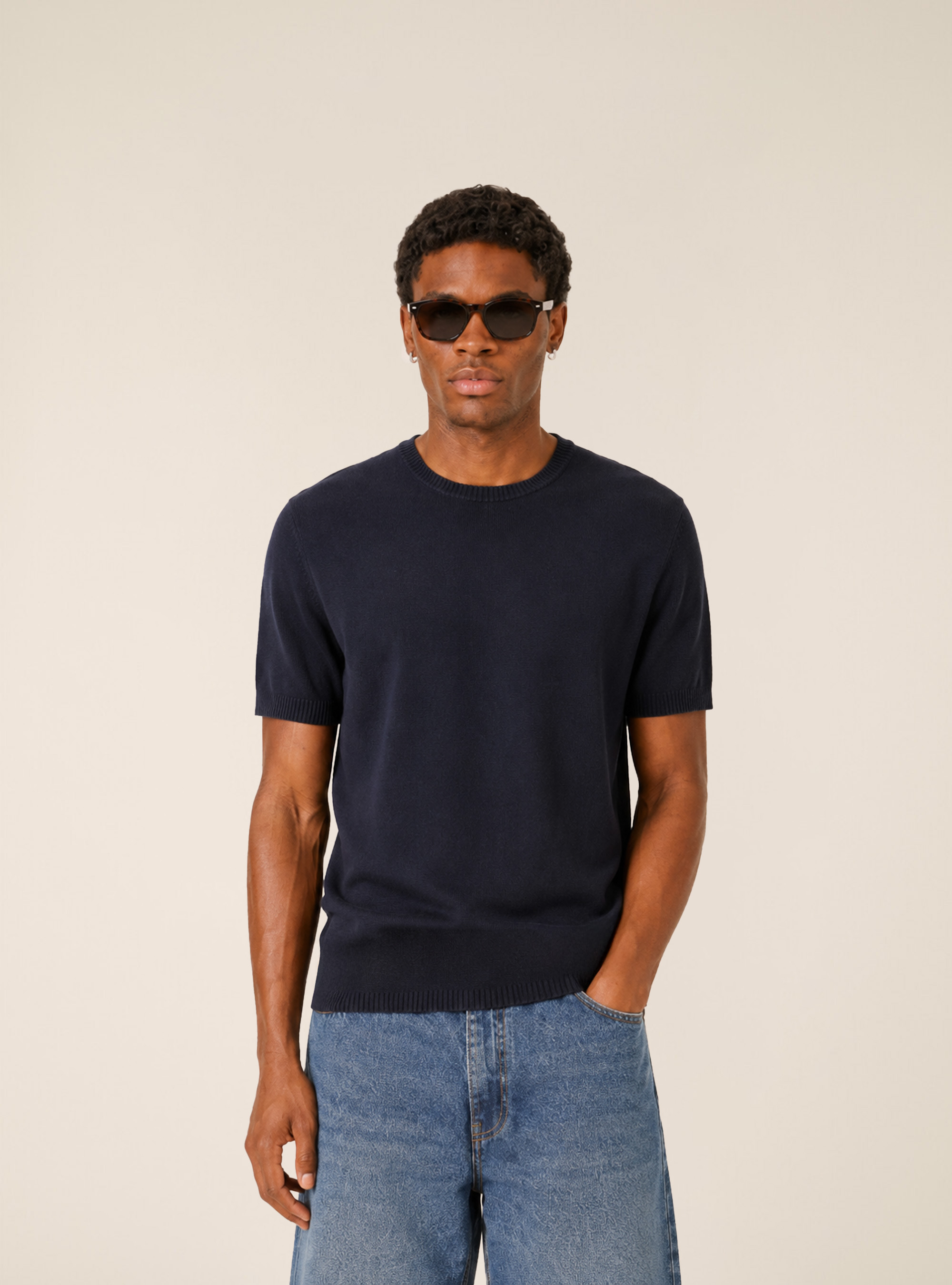 Maglia  a girocollo, NA1 NAVY DARK