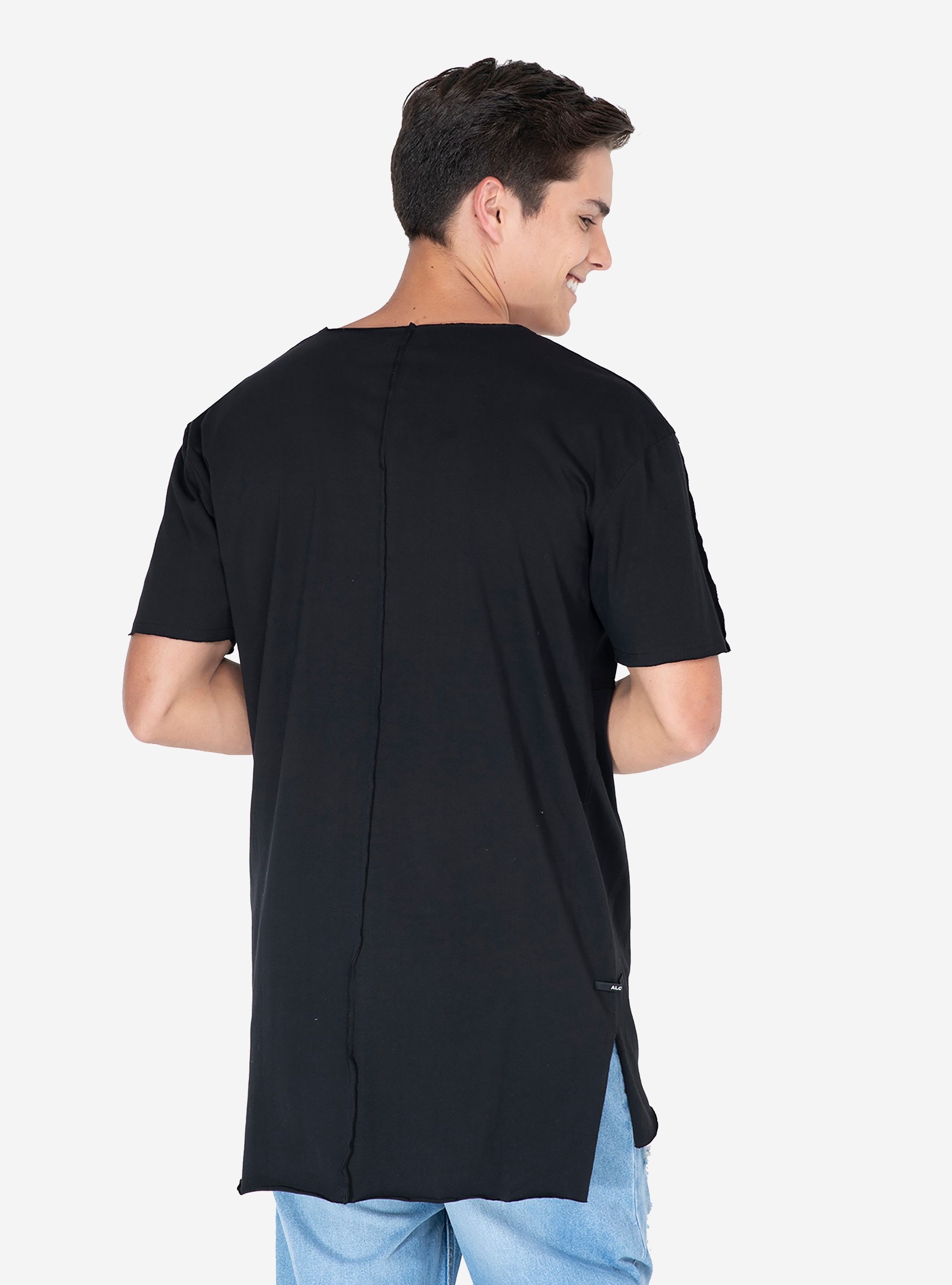 Maglietta oversize, NERO