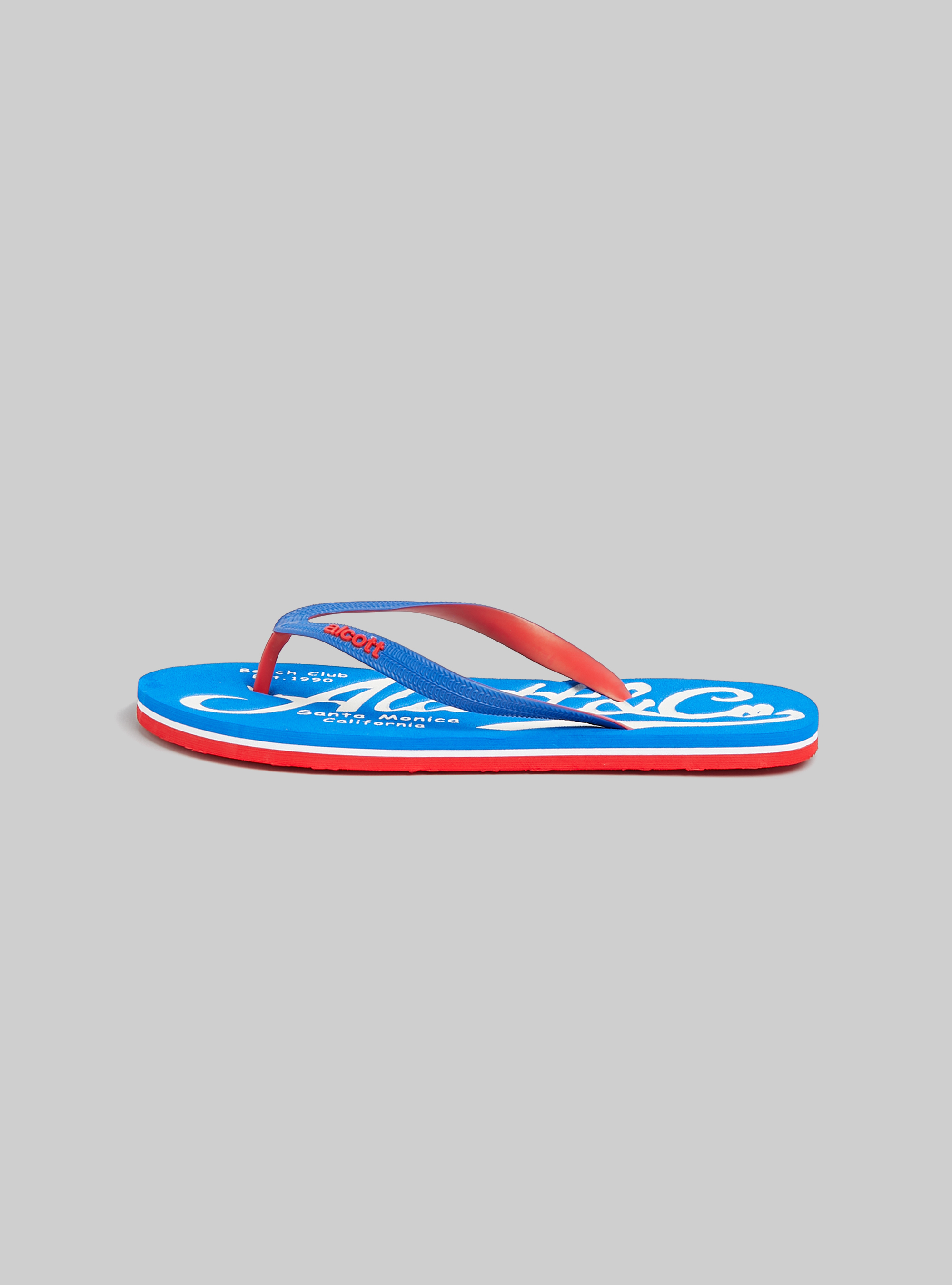Infradito con logo a constrasto, RY2 ROYALE MEDIUM
