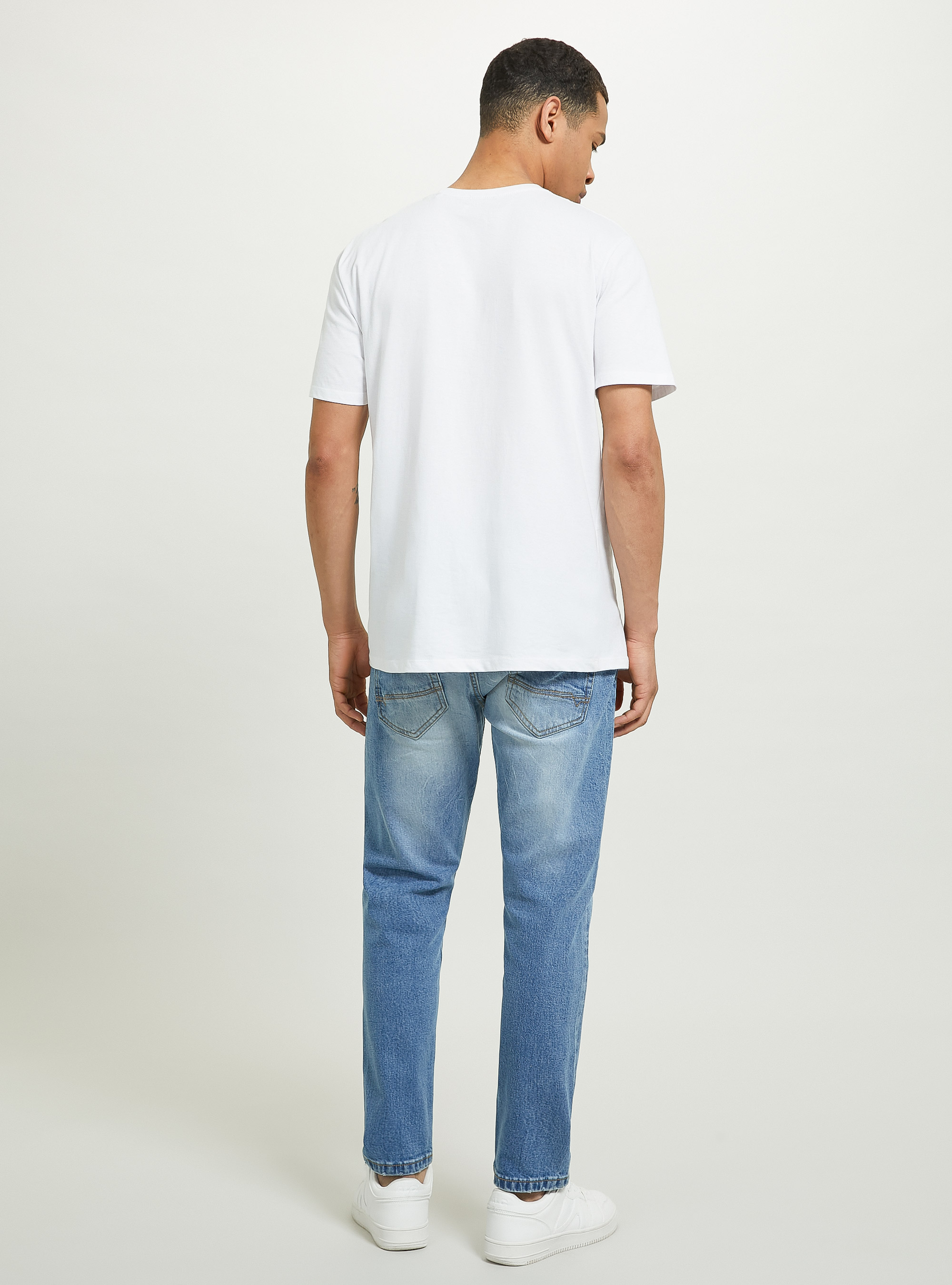 Slim fit jeans, D004 MEDIUM LIGHT BLUE