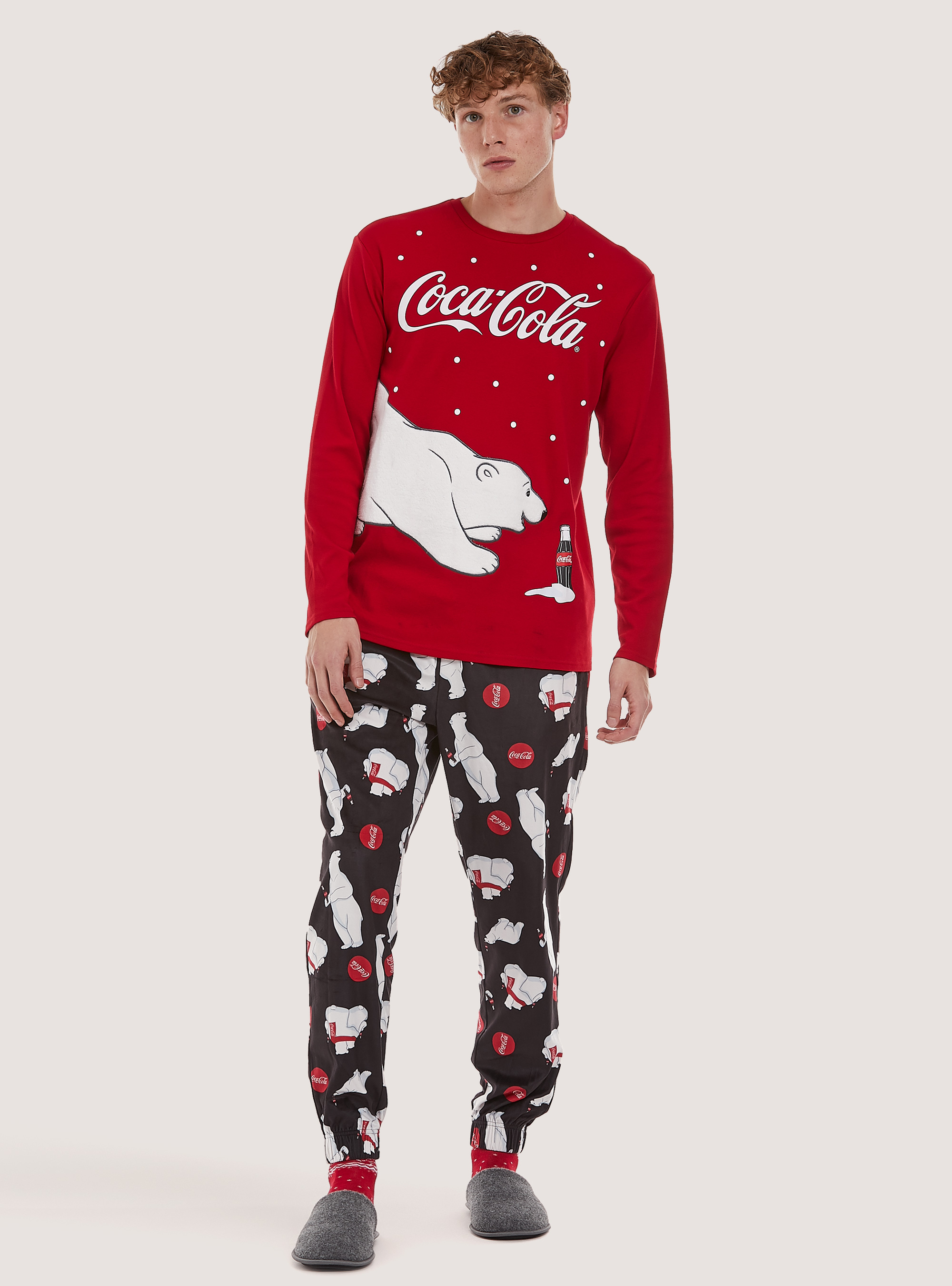 Coca cola top christmas pjs
