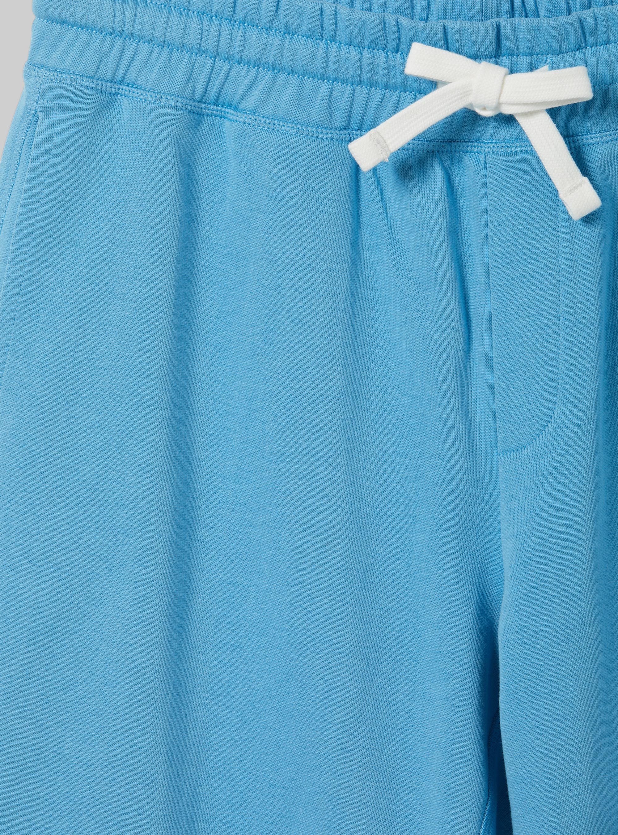 Bermuda jogger in cotone, AZ3 AZURE LIGHT