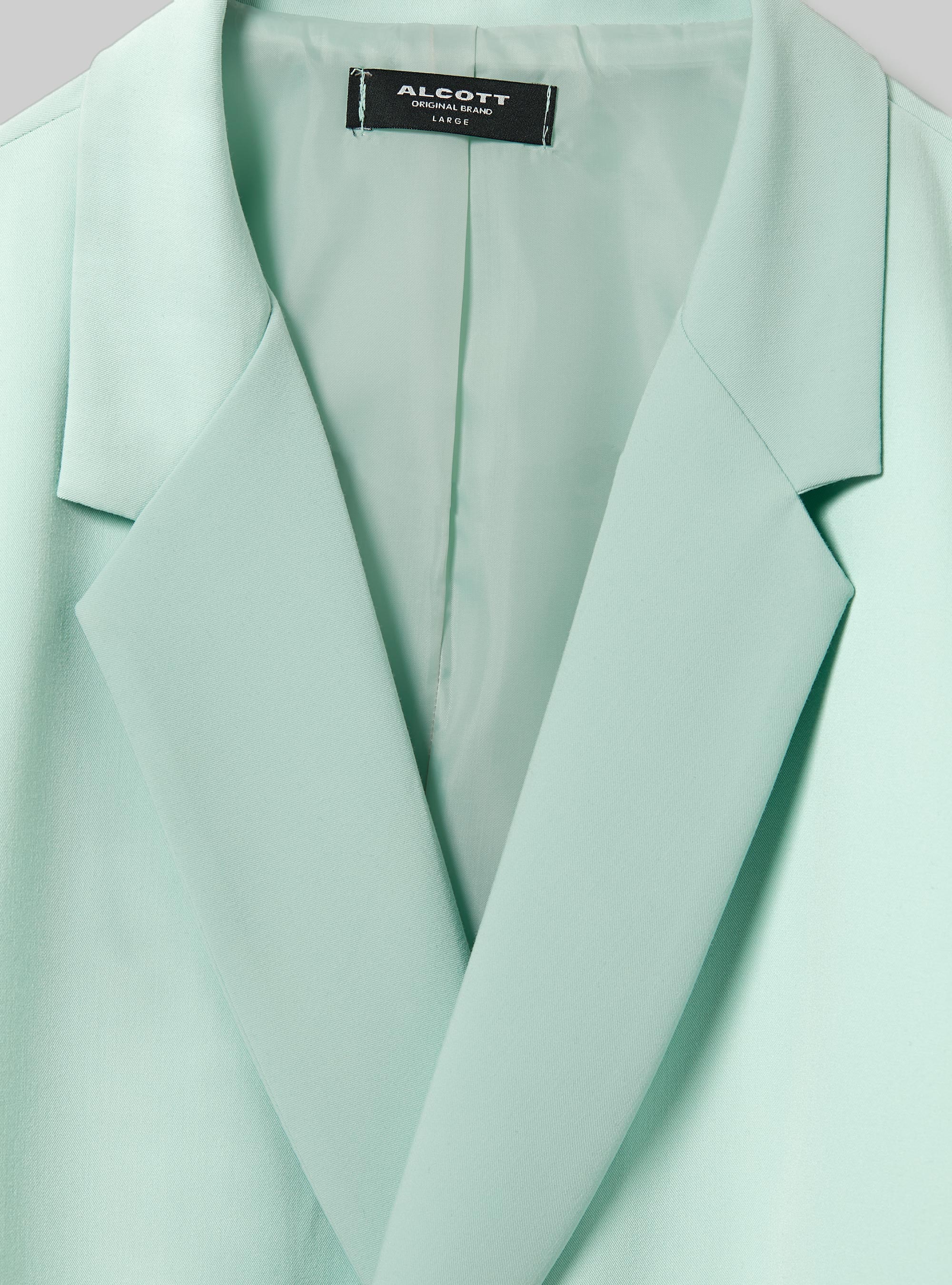 Giacca doppio petto regular fit, GA1 AQUA GREEN DARK