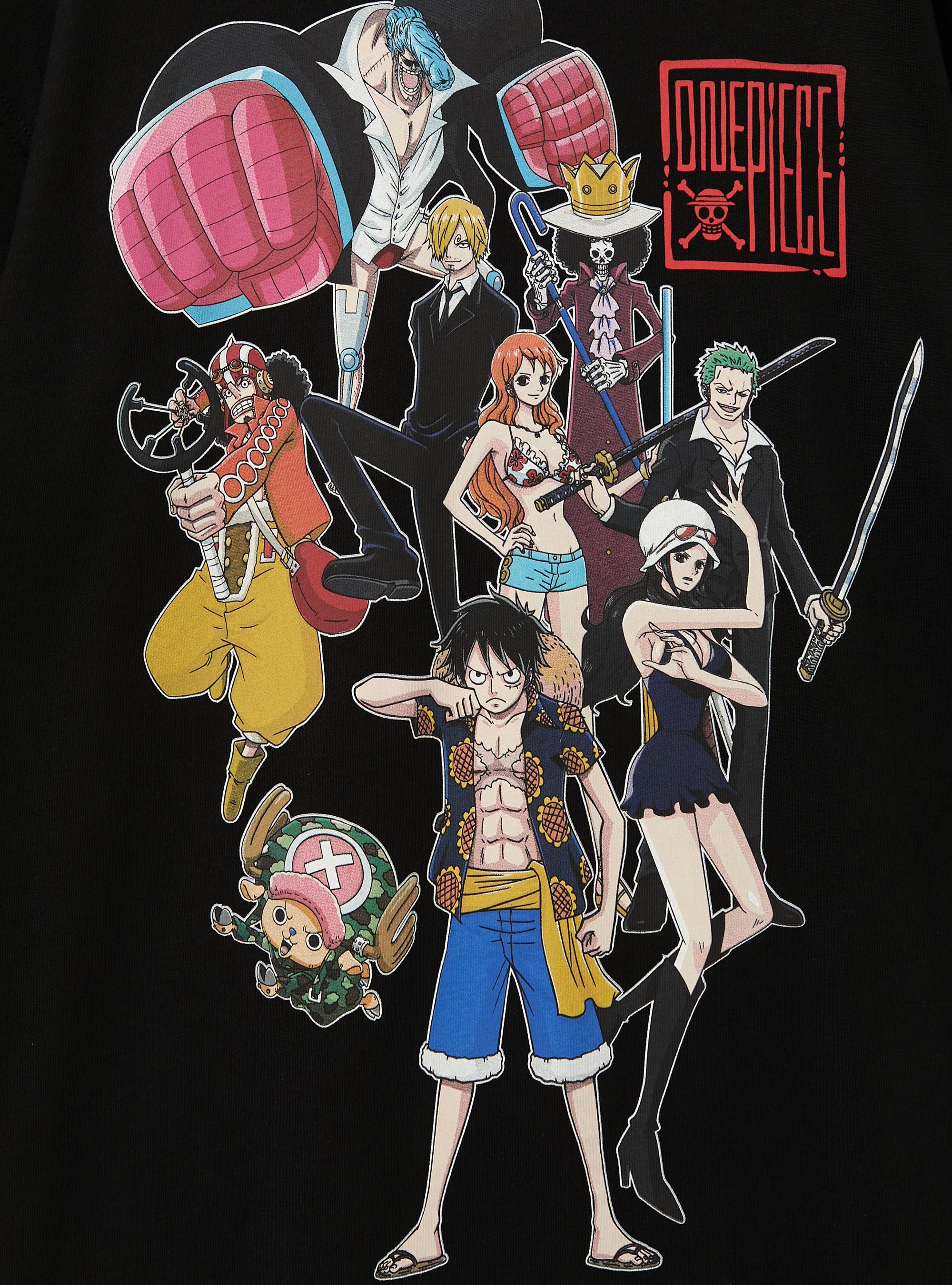 One Piece / Alcott T-shirt, BK1 BLACK