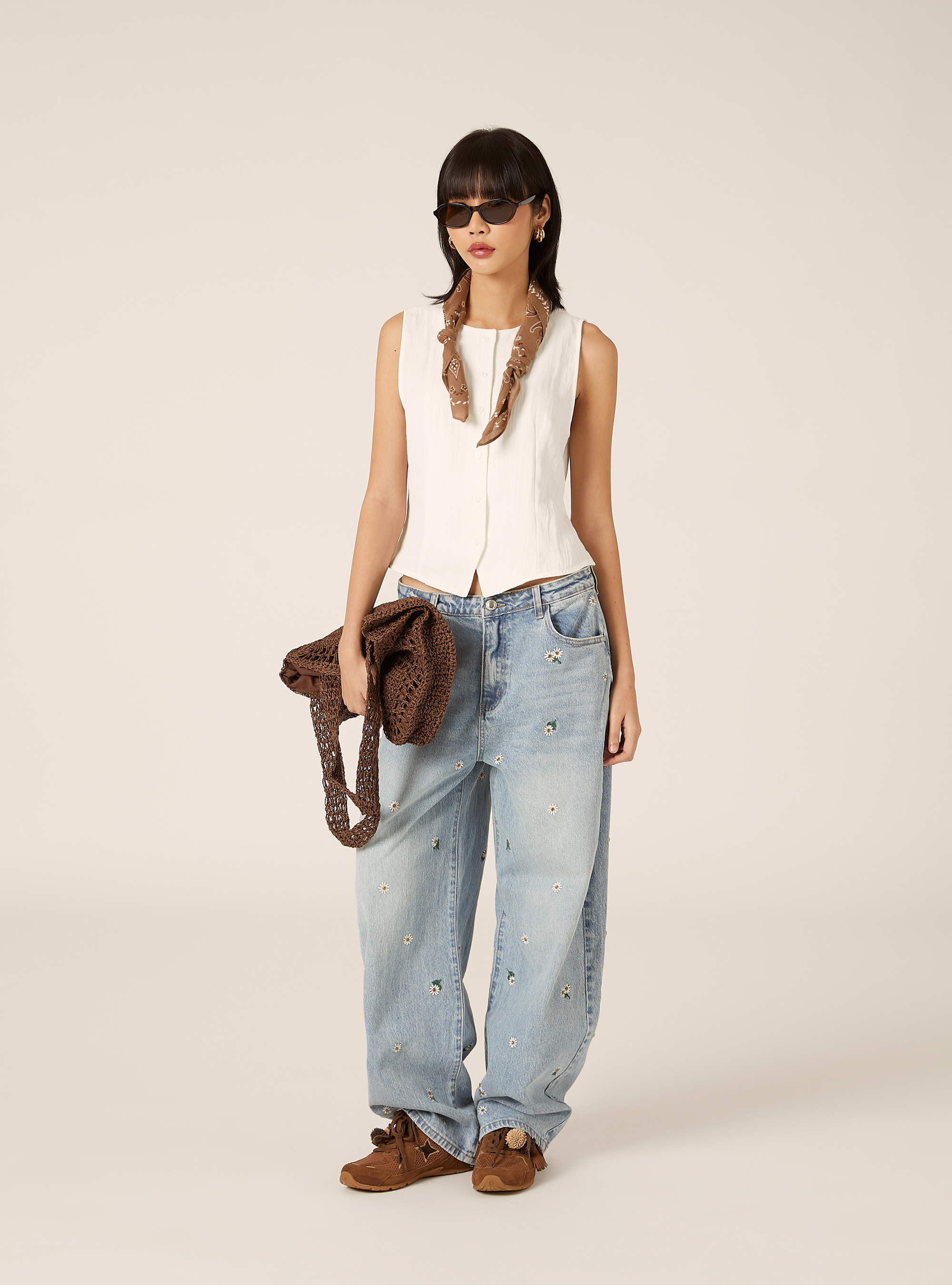 Chaleco de sastrer&iacute;a con textura, WH3 WHITE