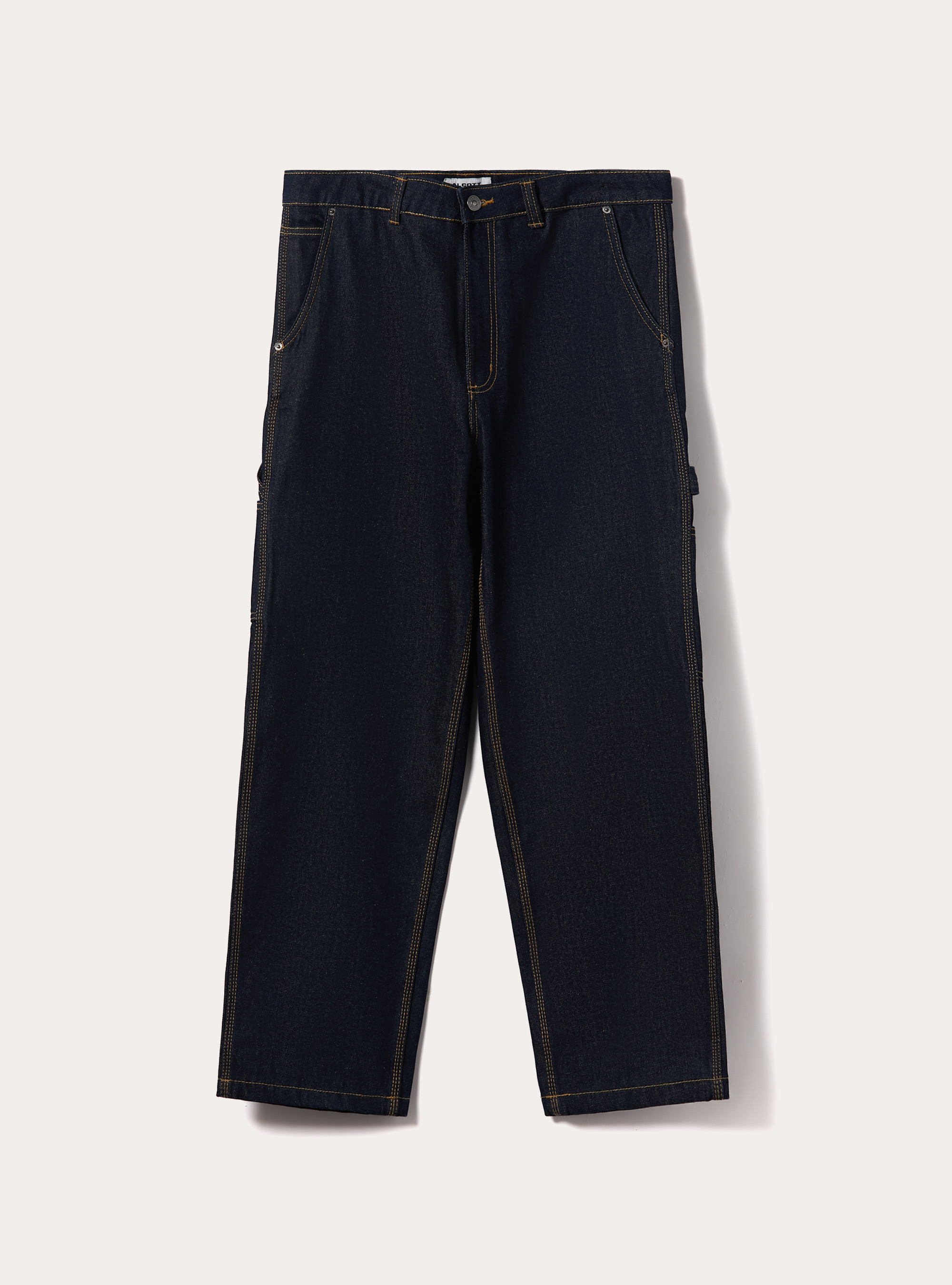 Jeans de charpentier ouvrier, D002 MEDIUM DARK BLUE