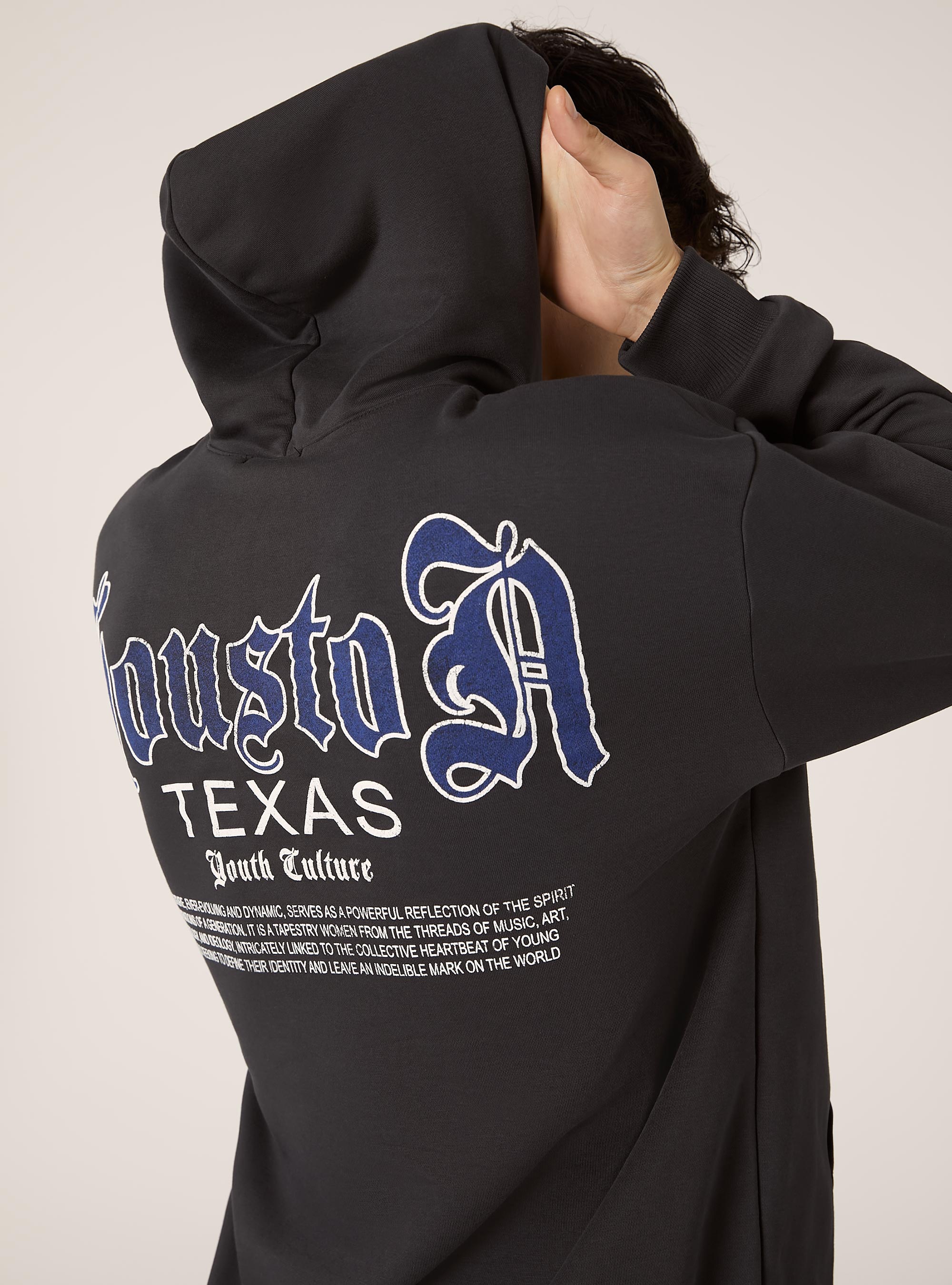 Sudadera con capucha POP STATEMENT, GY1 GREY DARK