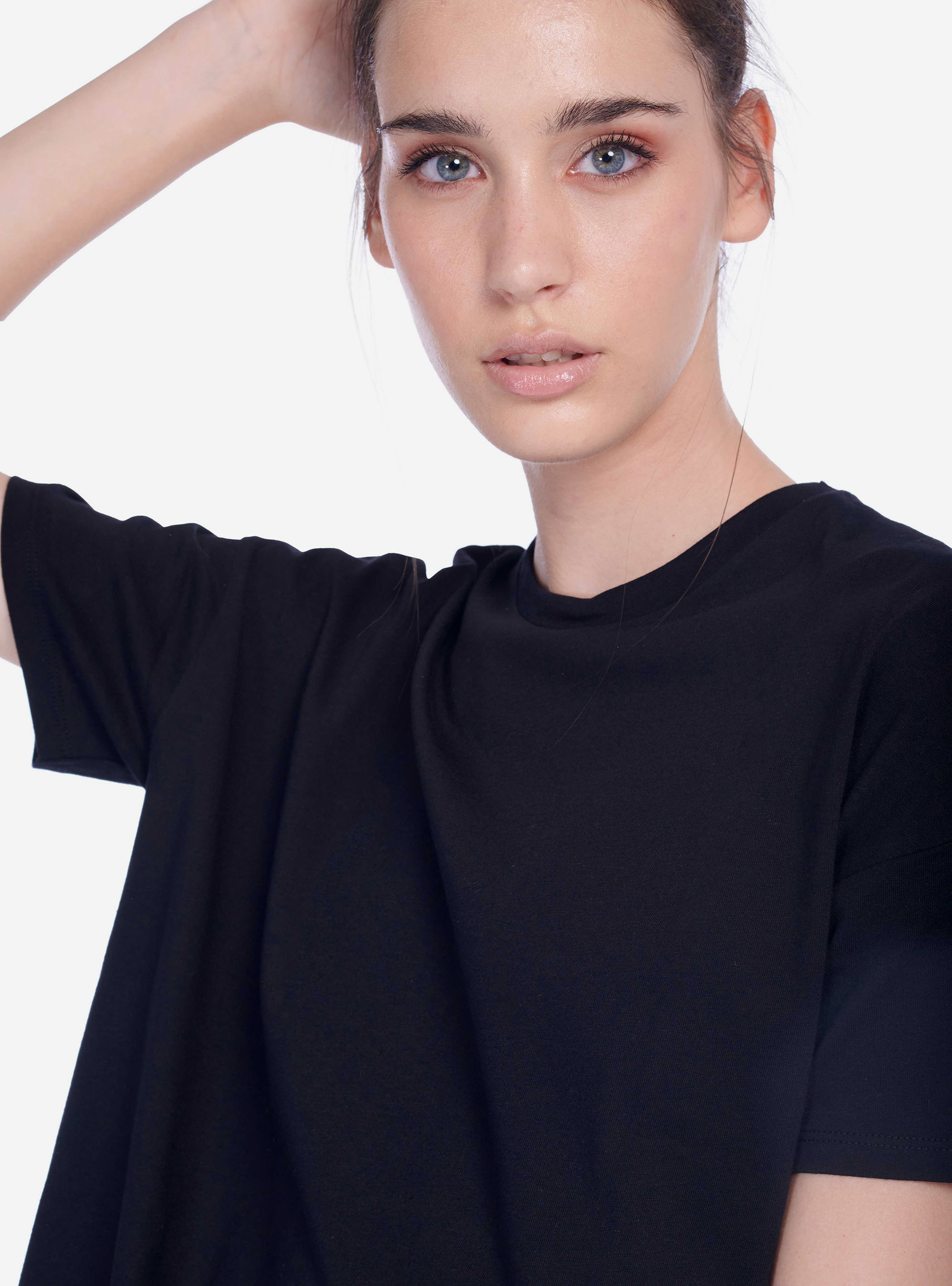 CAMISETA OVER, NEGRO