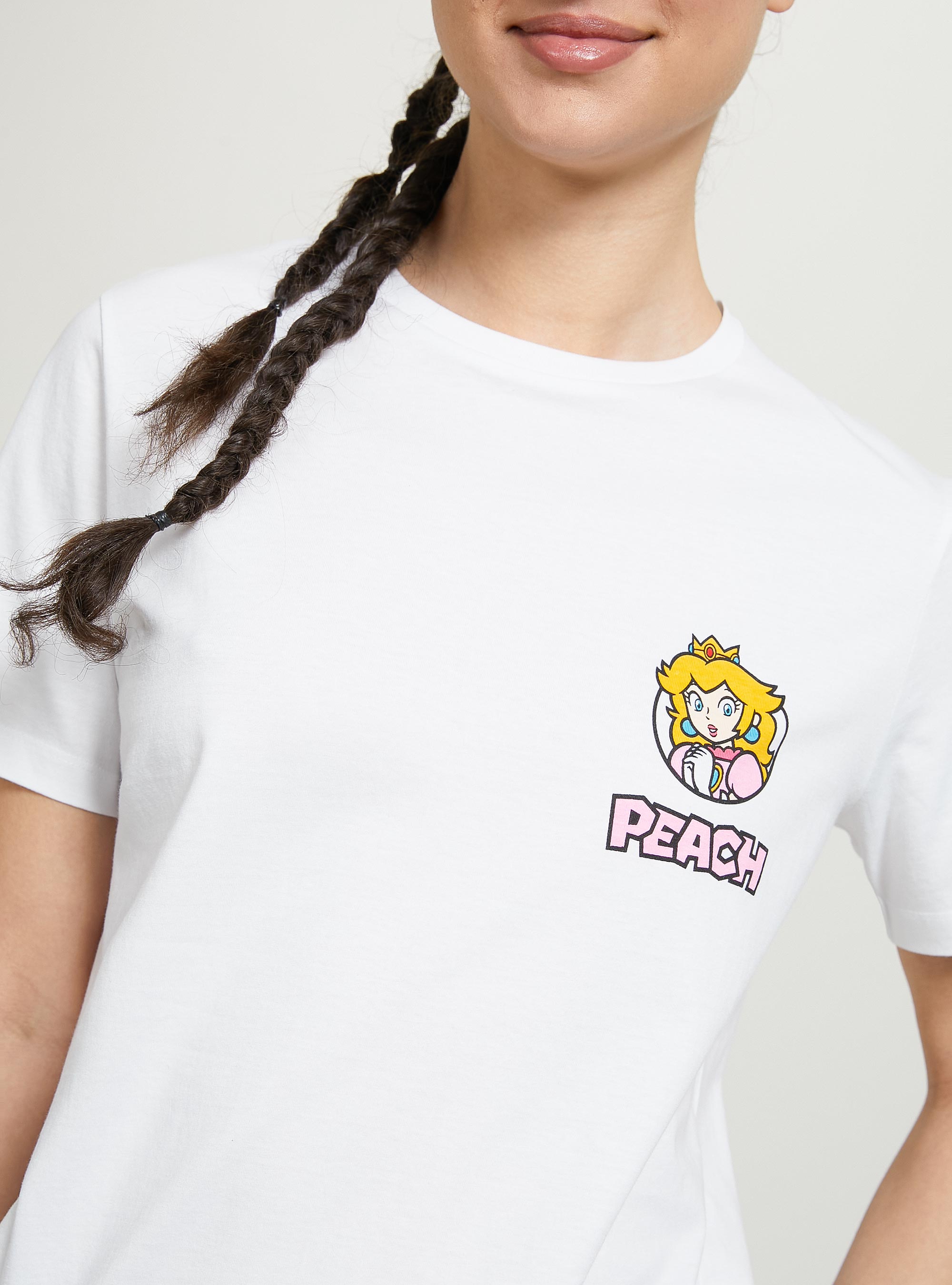 Super Mario / Alcott T-shirt, WH3 WHITE