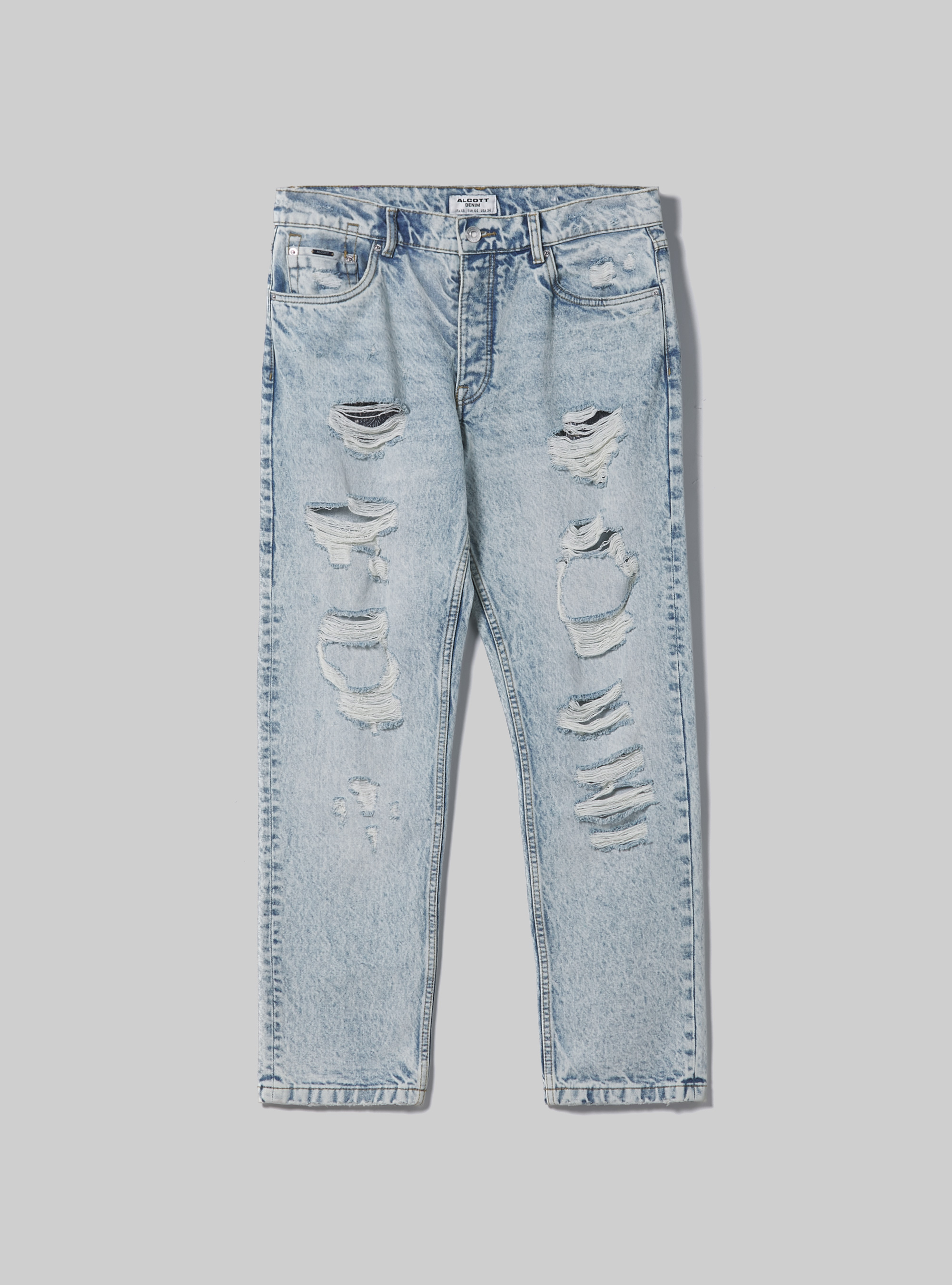 90s slim fit jeans, D006 AZURE