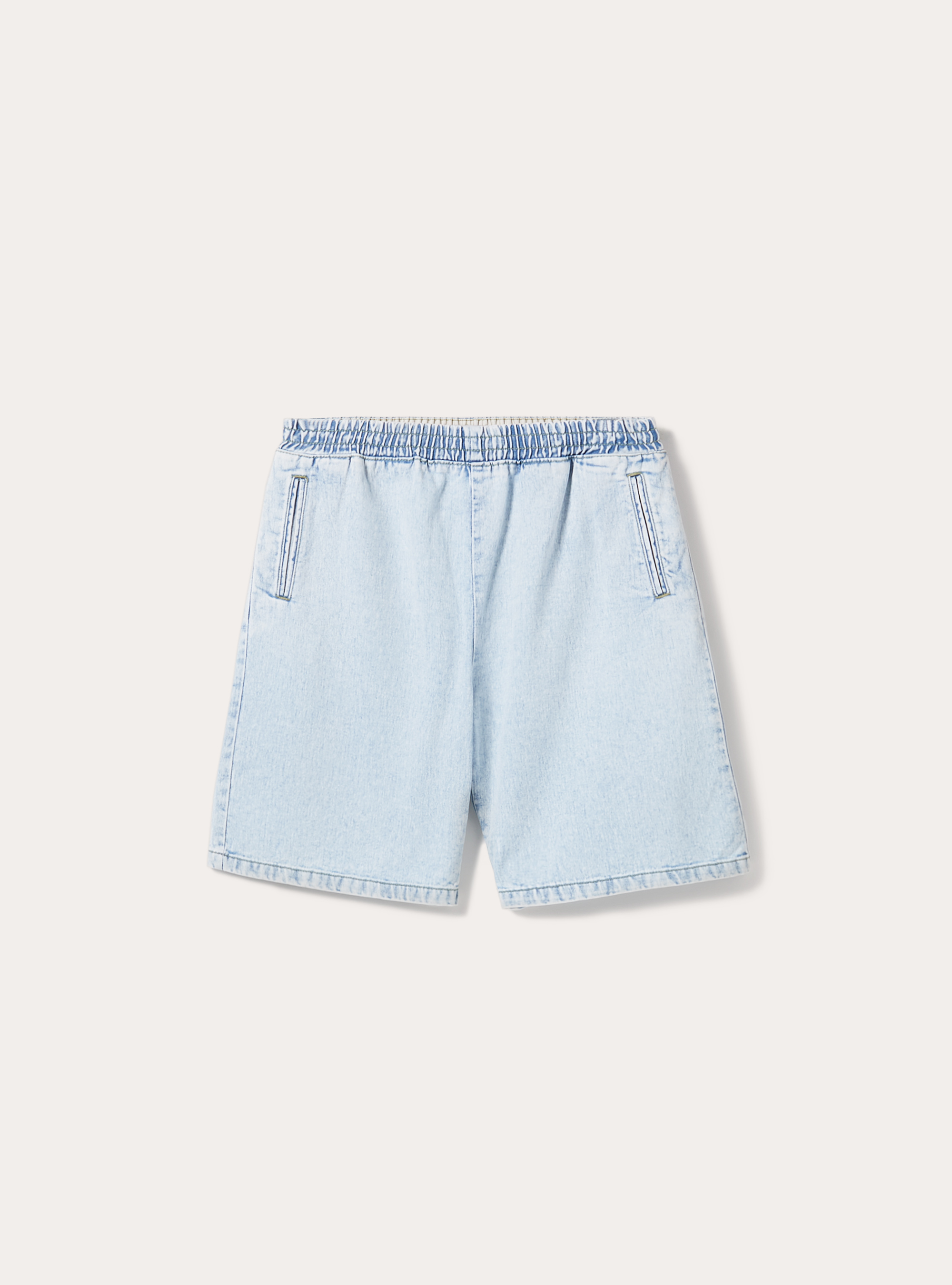 Bermudas aus Denim in Baggy Fit, D006 AZURE
