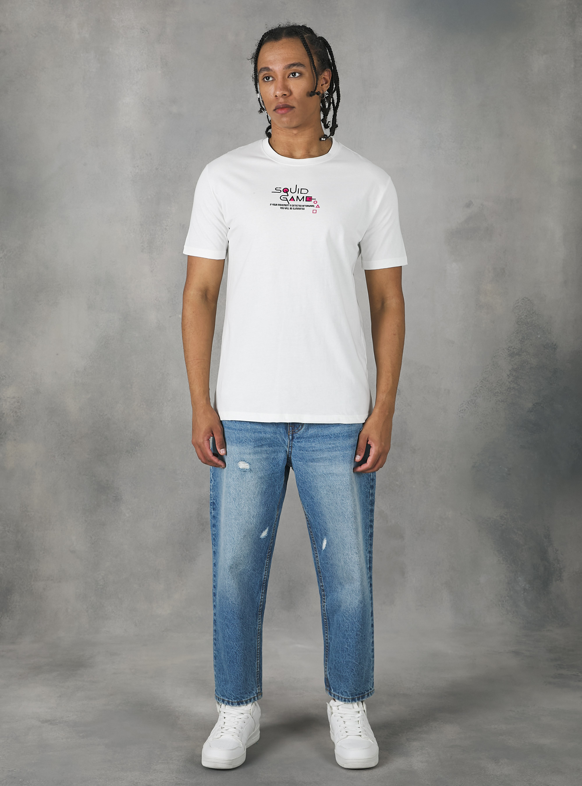 Squid Game T-shirt / Alcott, WH2 WHITE