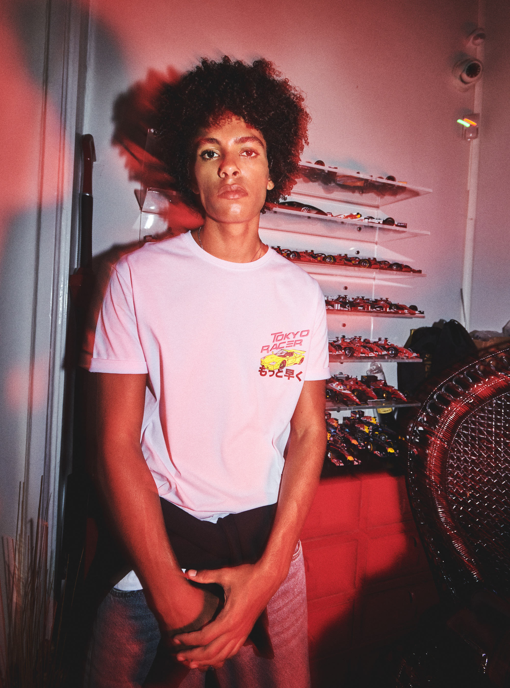 T-shirt con stampa love, WH2 WHITE